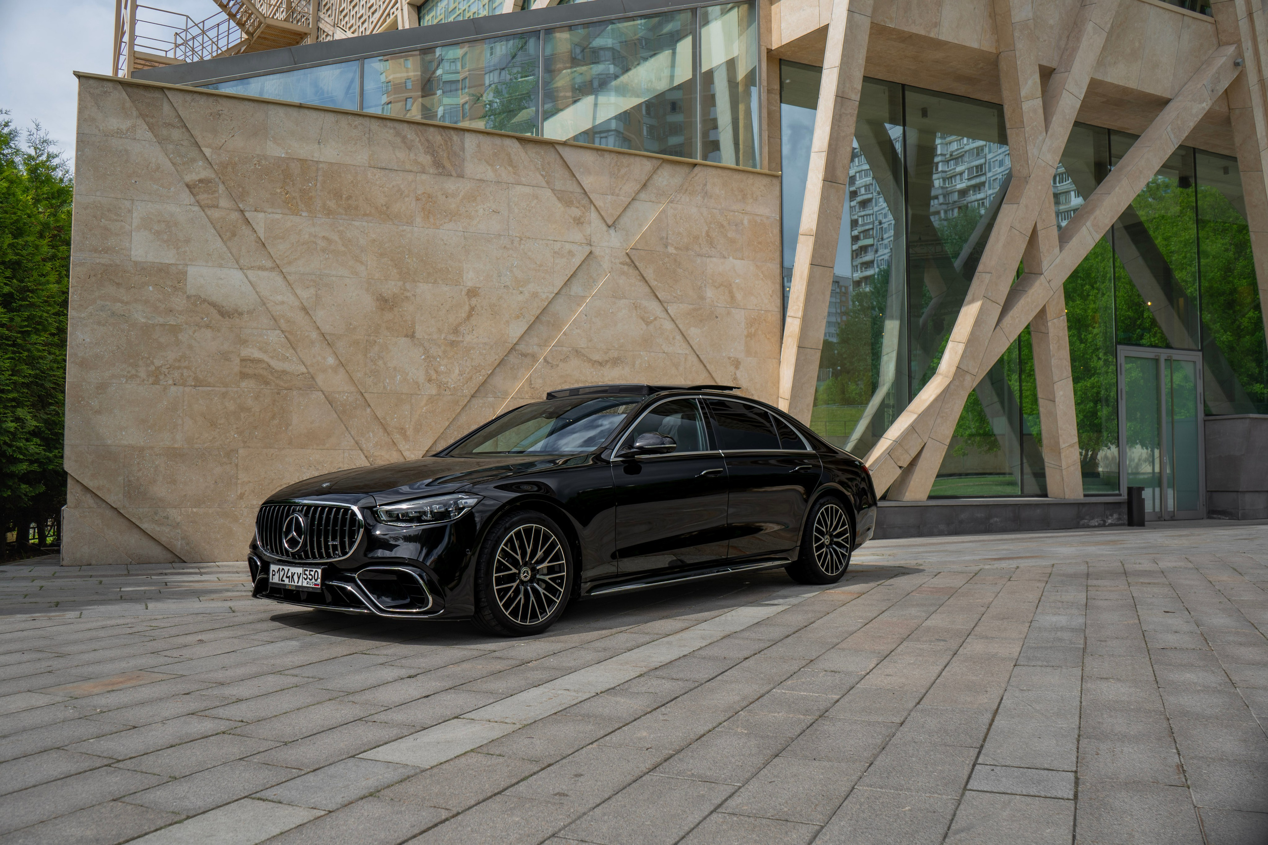 Mercedes S-class (W223). Автомобильный фотограф Ногинск Денис Городок