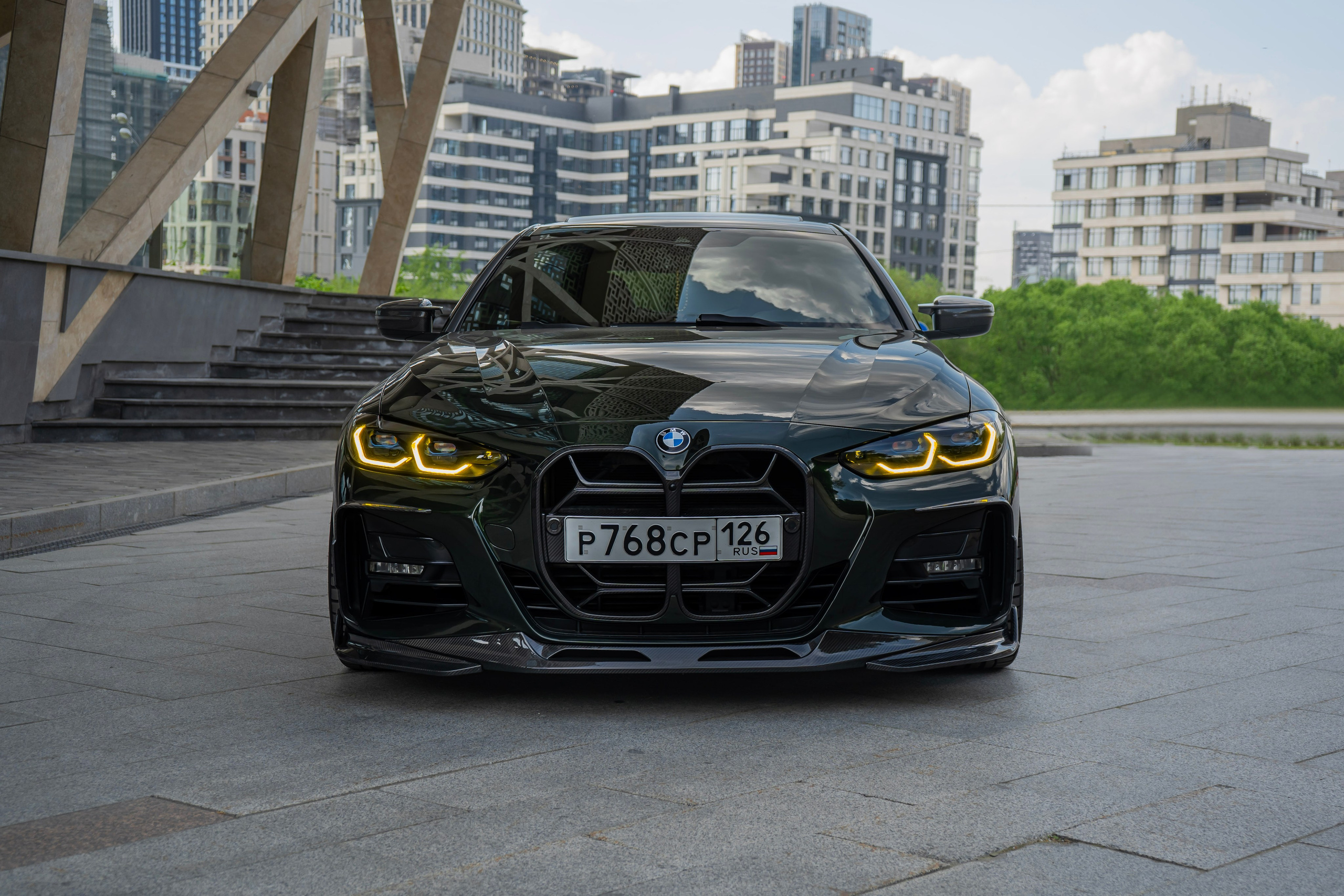 BMW M4. Автомобильный фотограф Ногинск Денис Городок