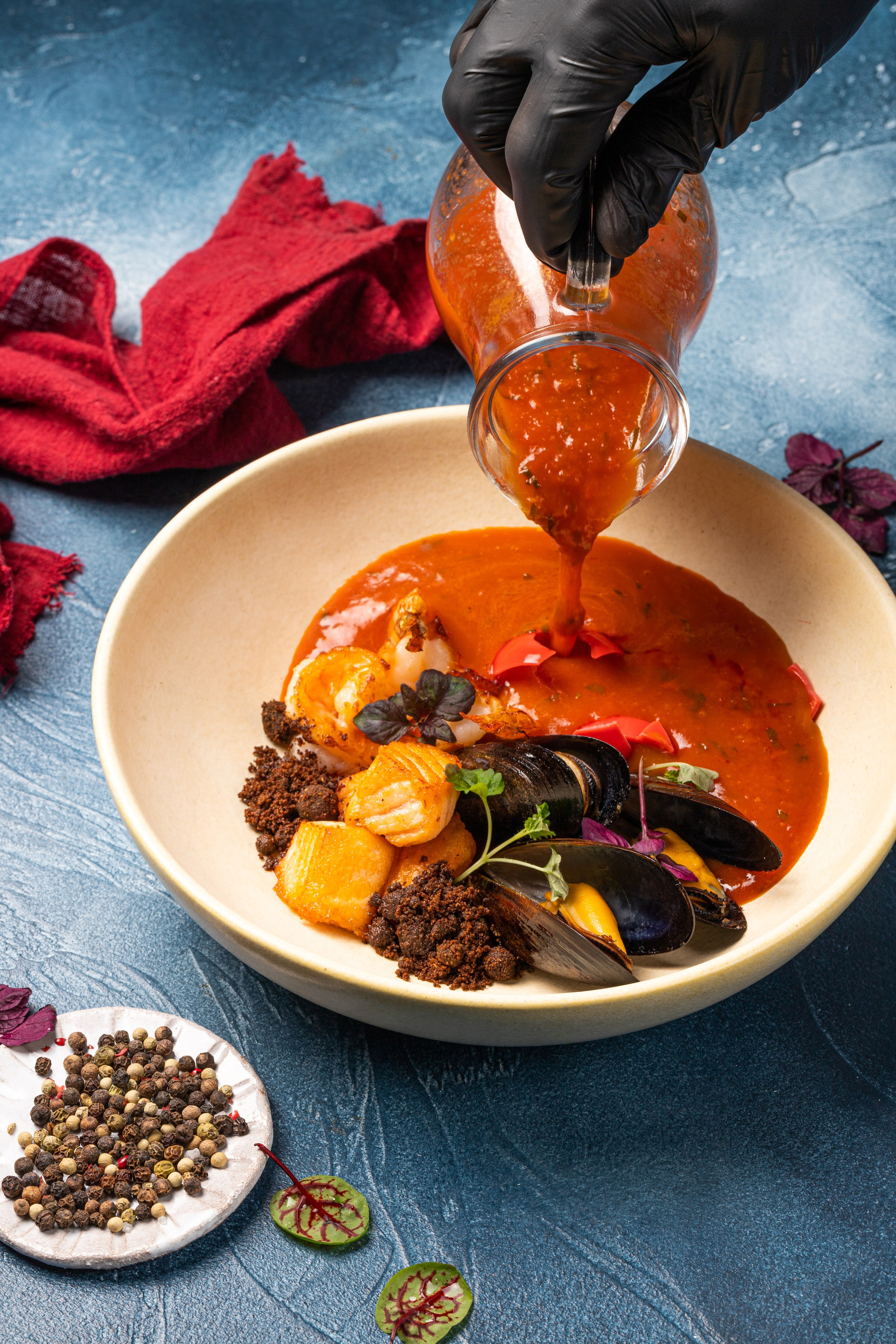 Ресторан «Panorama 360» Москва-Сити. Краснов Максим фуд-фотограф, предметный фотограф, Москва