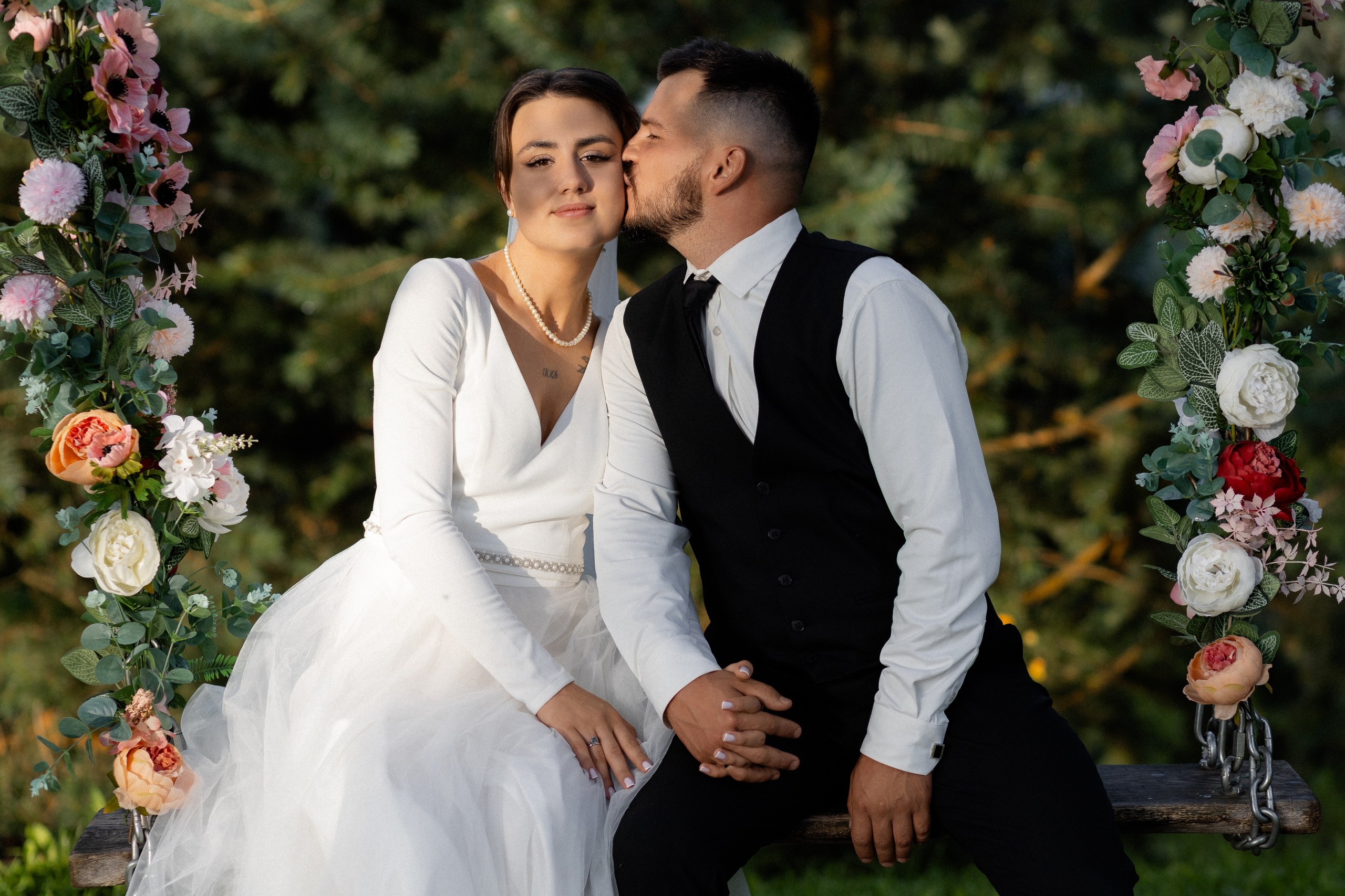 Свадебная фотосессия в агроусадьбе Лабодянка в Минске. Свадебный фотограф в Минске/Беларуси Сергей Спиридонов