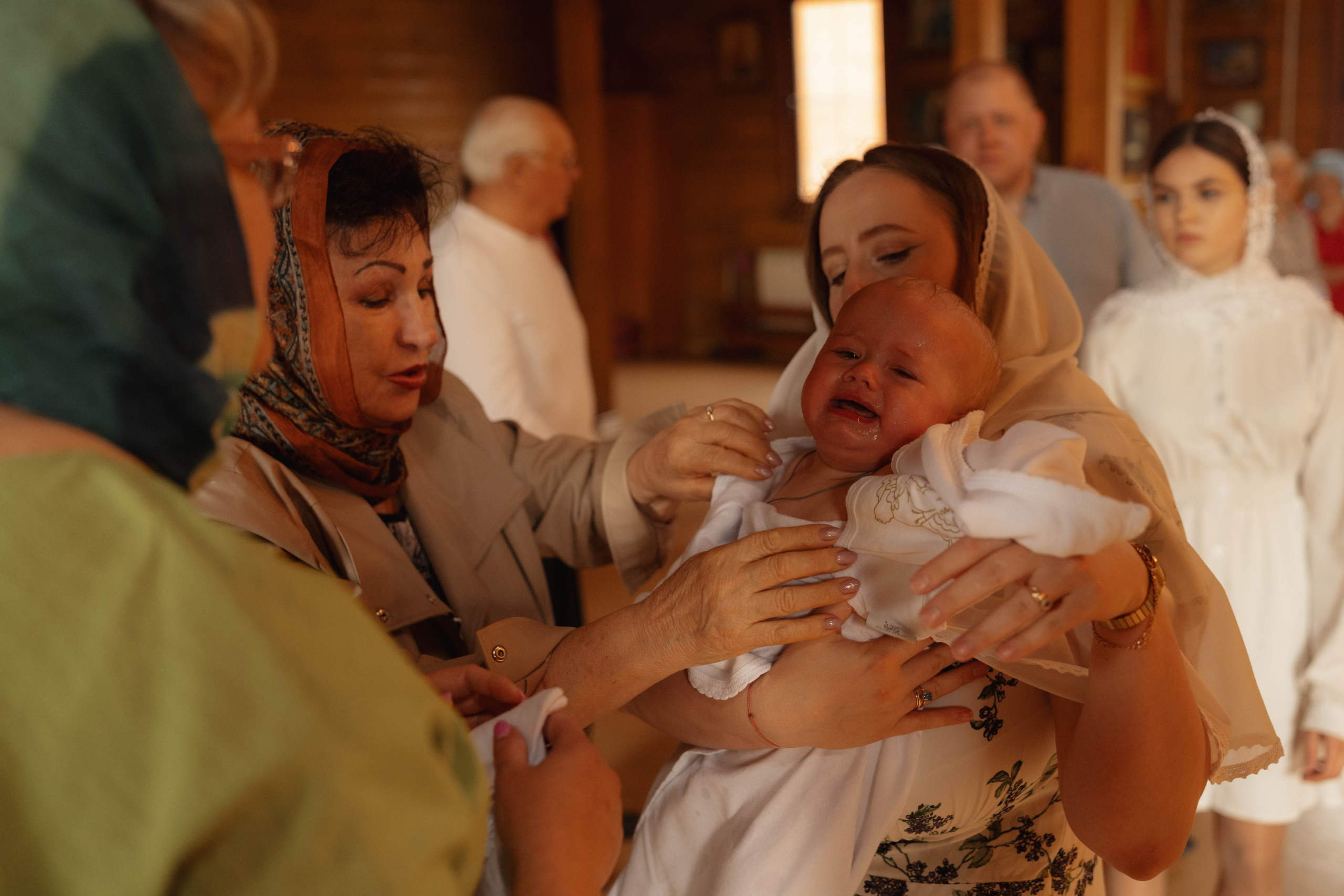 Крещение Любы. Фотограф в Новосибирске Диана Ильиных