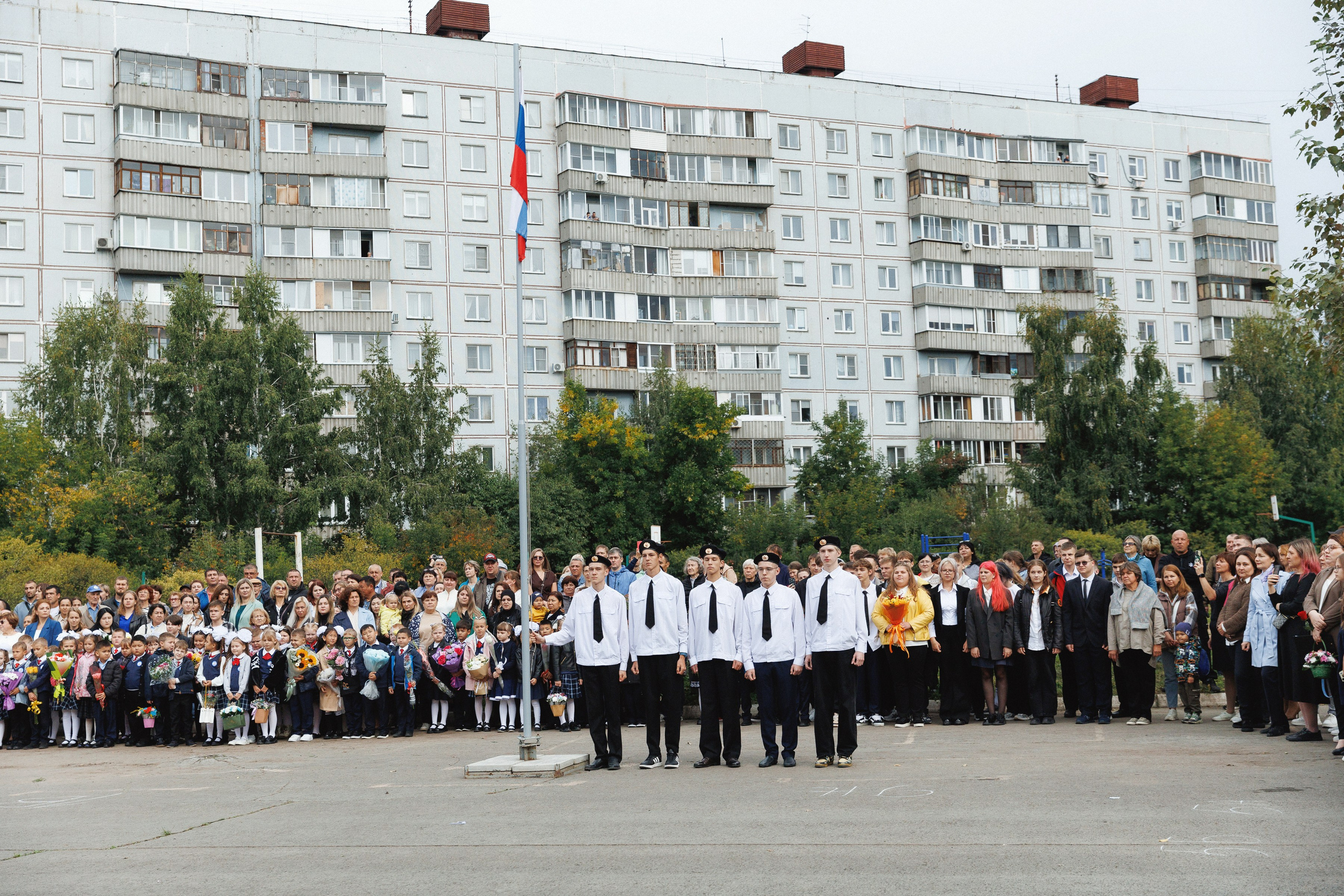 1 сентября лицей № 28. Фотомастерская Воробьевых