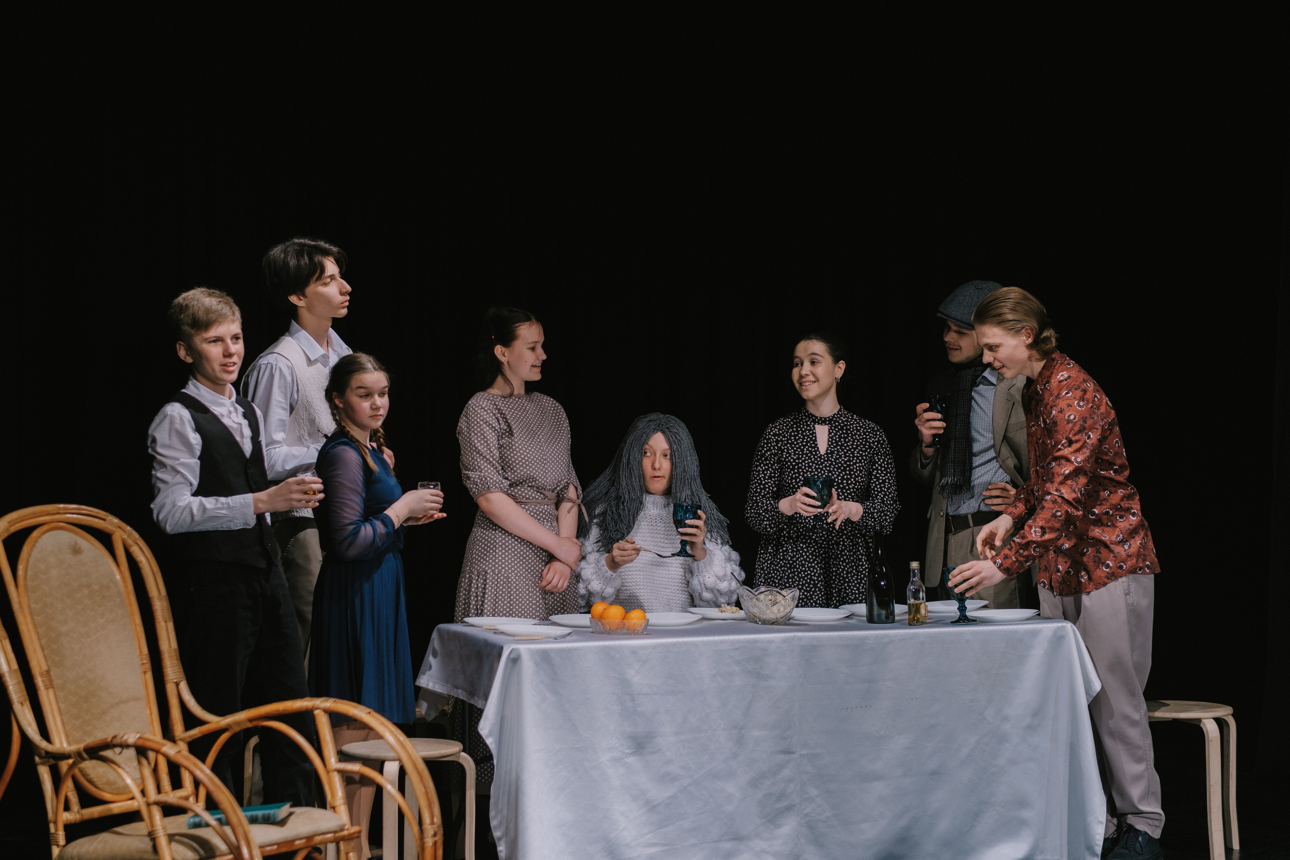 Детская театральная студия «Ирбис», спектакль. Репортажный и портретный фотограф в Москве Илья Спиридонов