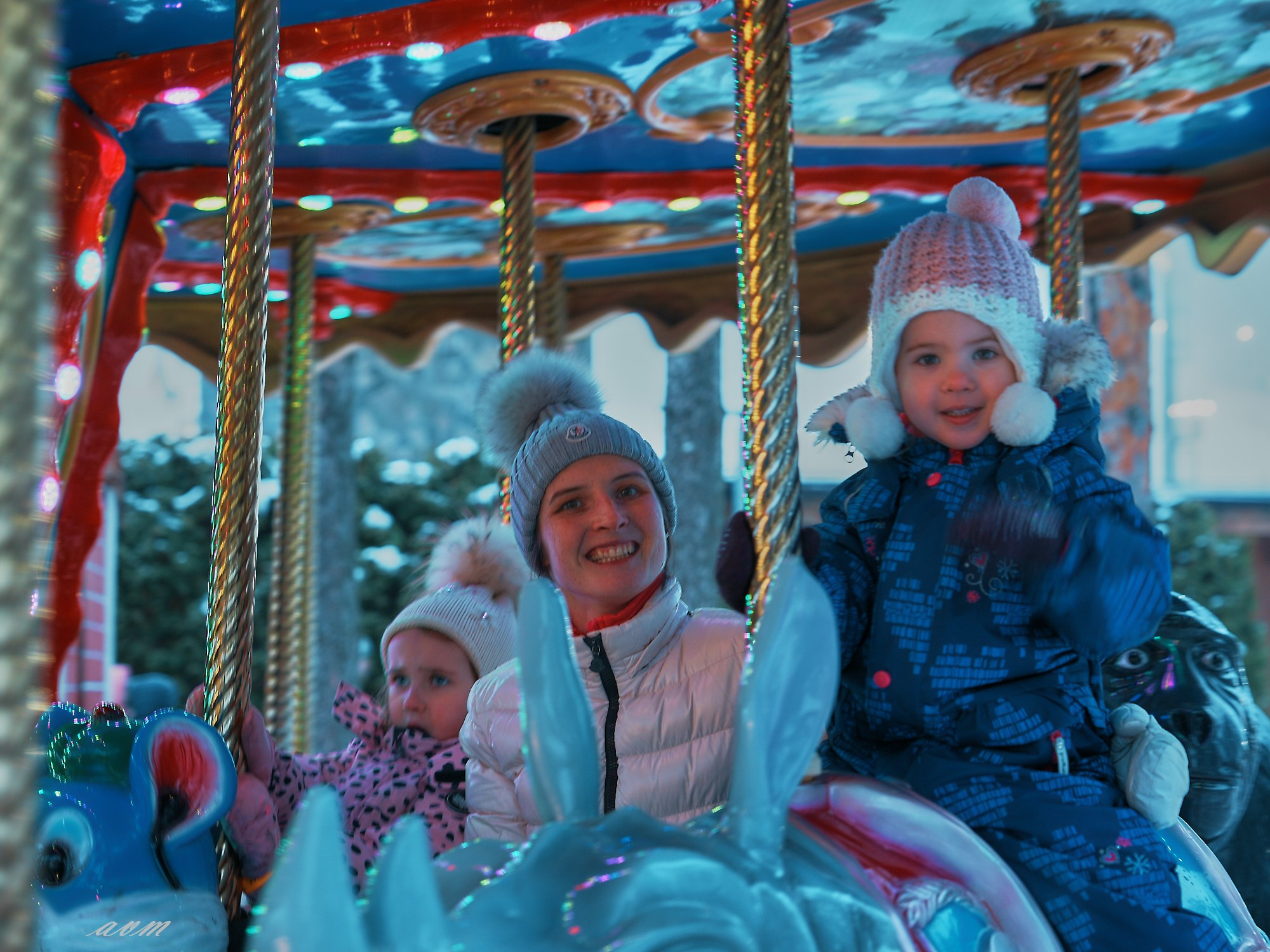 Новый год 2024-2025 Охта Парк. Фотограф Михеев Андрей