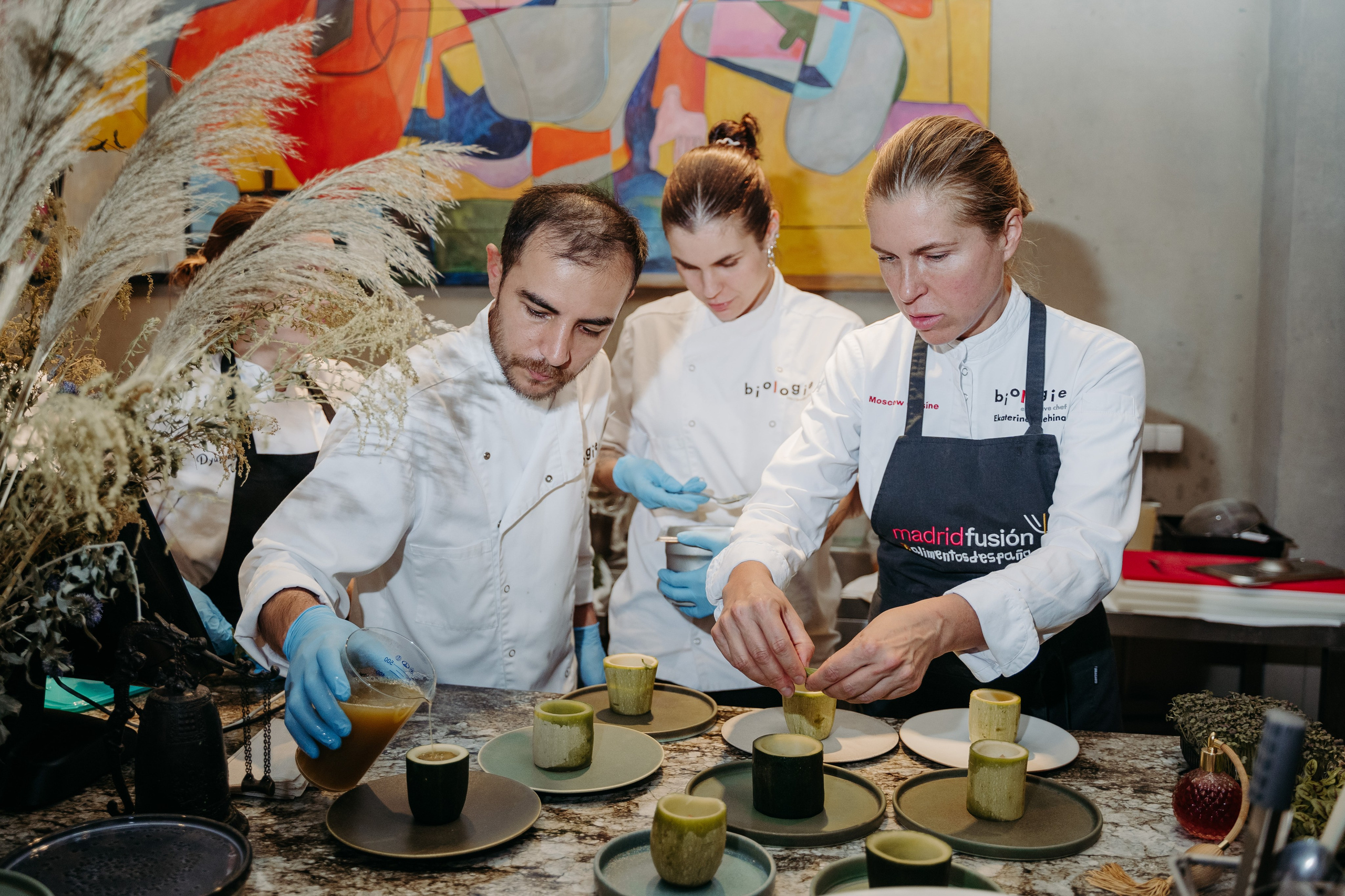 Открытый ужин с Mishlen Шеф Поварами. Репортажный и свадебный фотограф в Москве Рая Небогатова