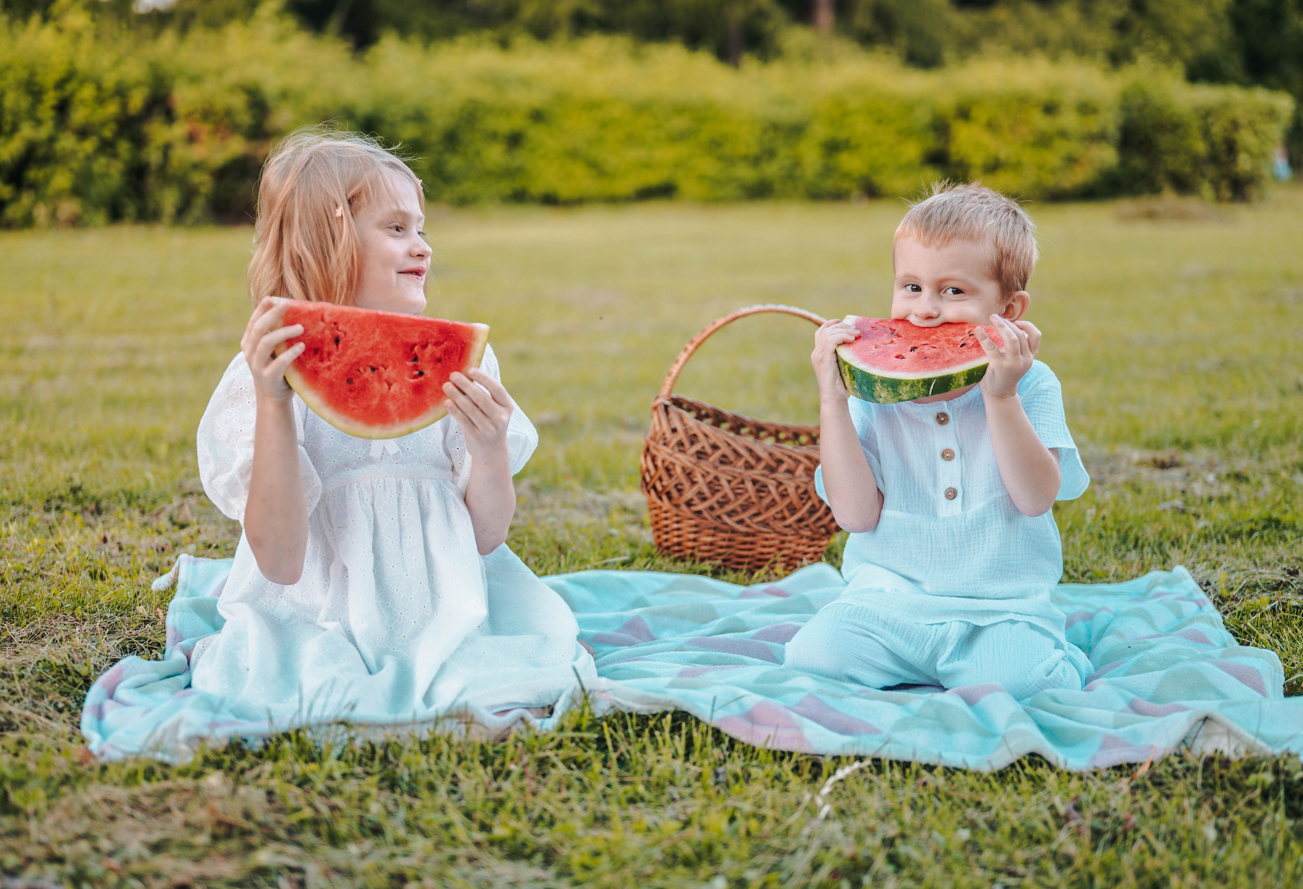 Арбузное настроение. Семейный и детский фотограф Москва