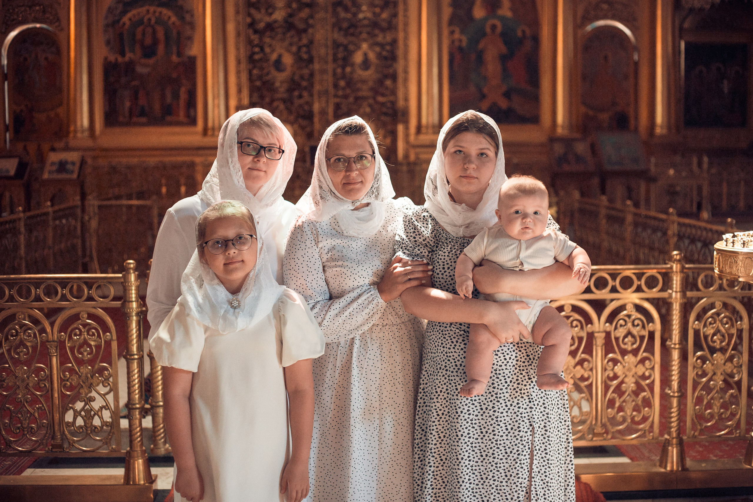 Крещение Дмитрия в Свято-Троицком кафедральном соборе Калуги