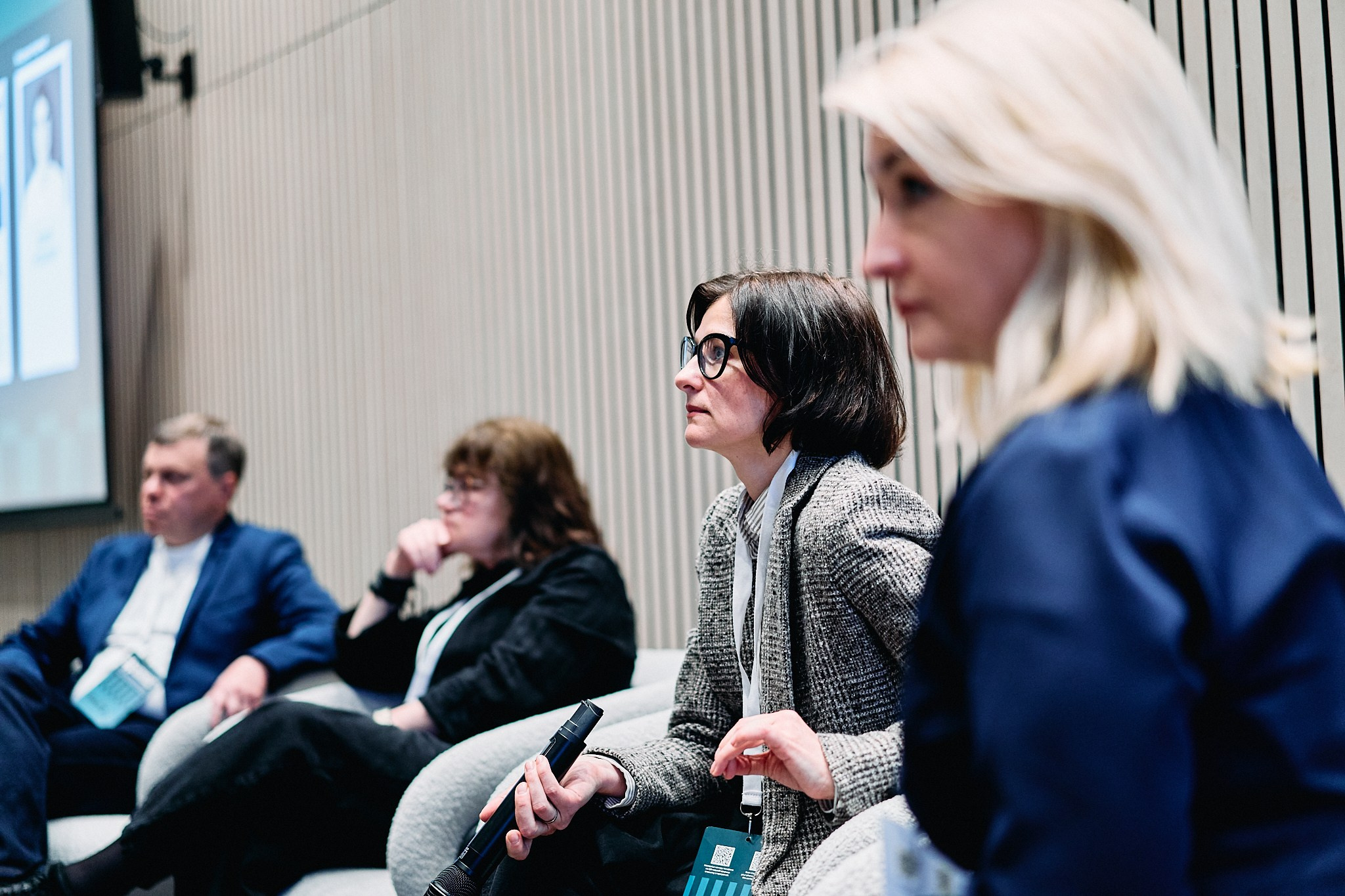 3rd Congress on Political Prisoners in Belarus. Photographer in Vilnius