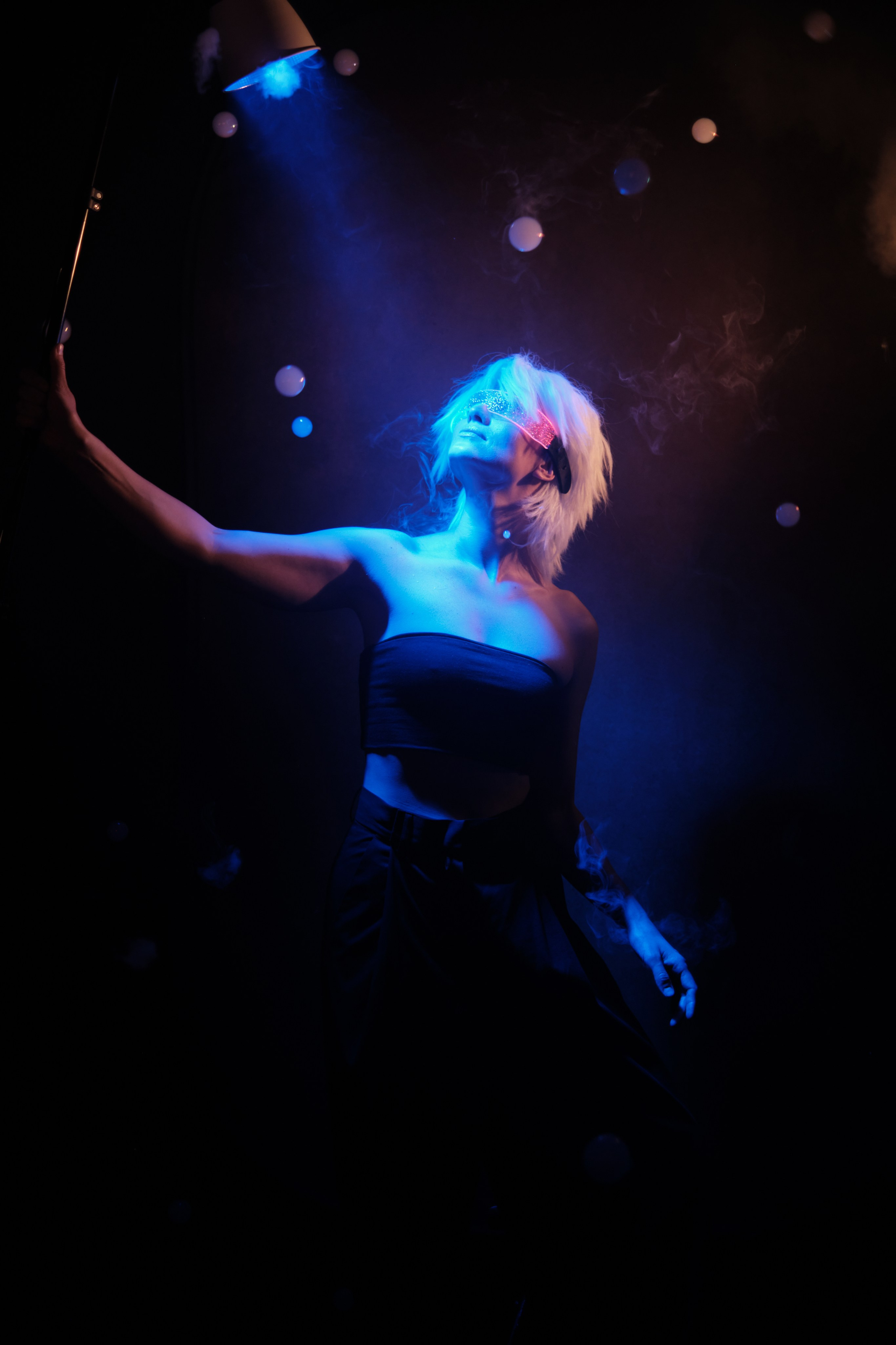 Портрет в стиле Киберпанк. IS — Игорь Сержант | Фотография и рисунок