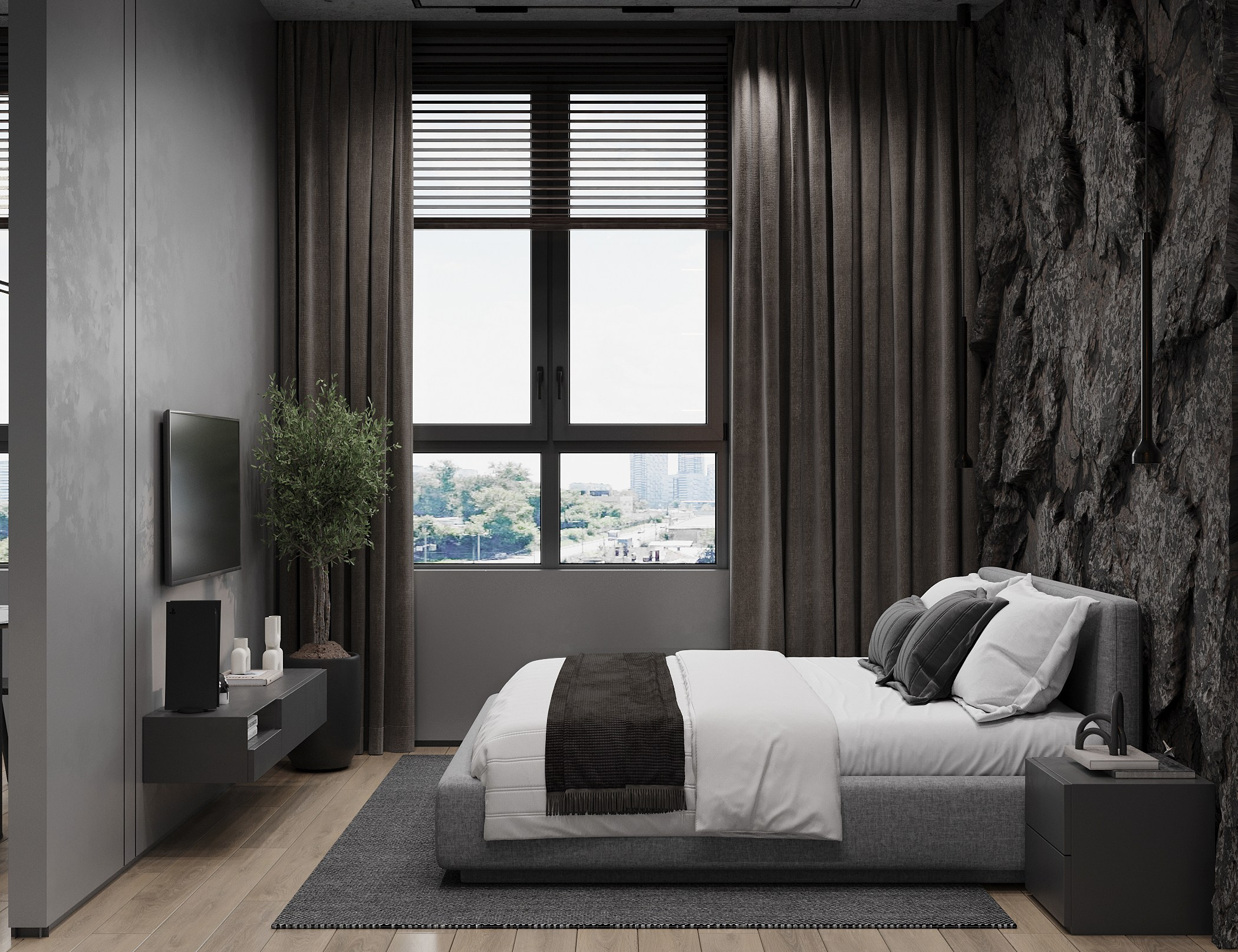 KM Recidence Prime, Н.Новгород, 48 кв.м. Дизайнер интерьера