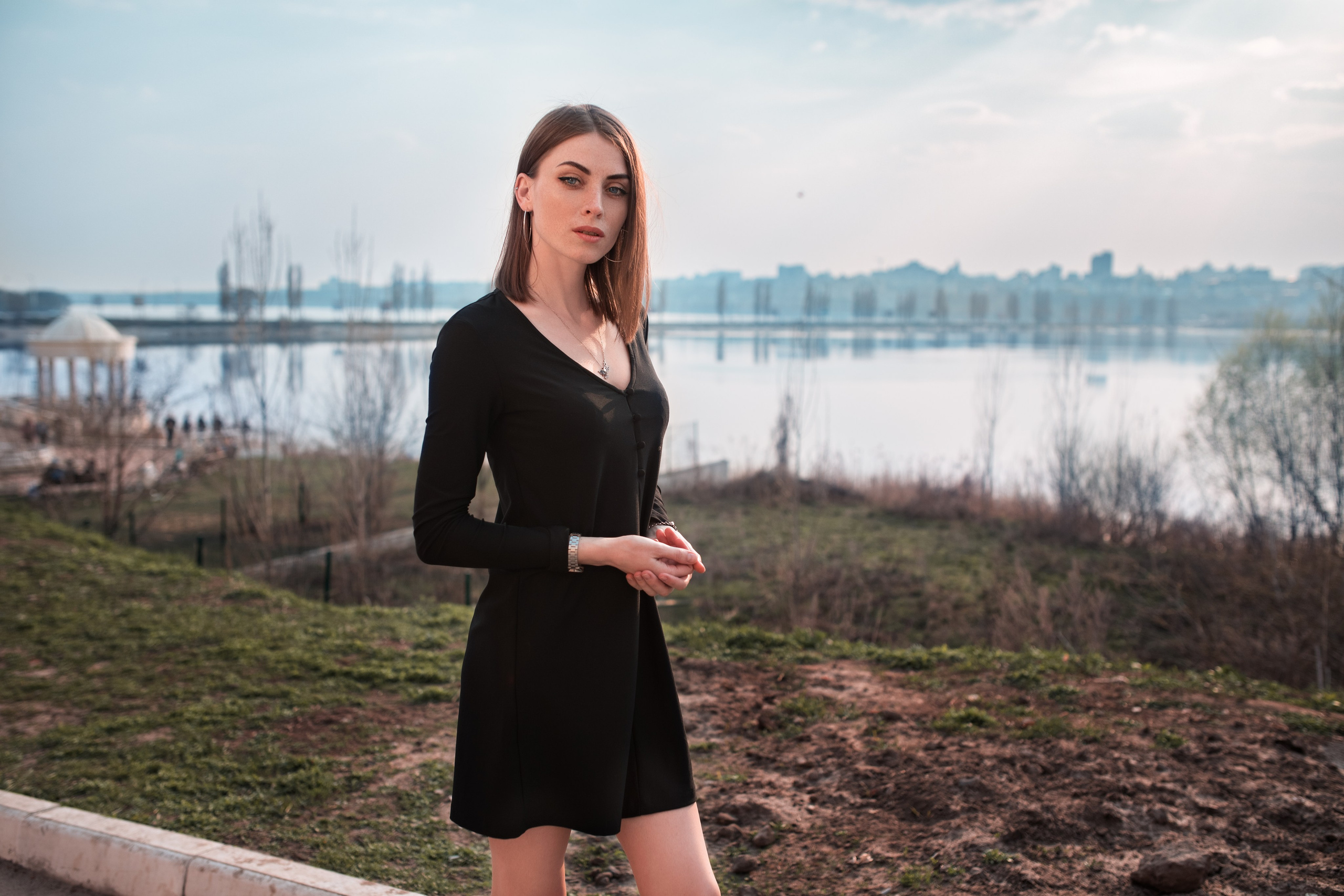 Весенняя съемка на набережной с Надеждой для «себя»