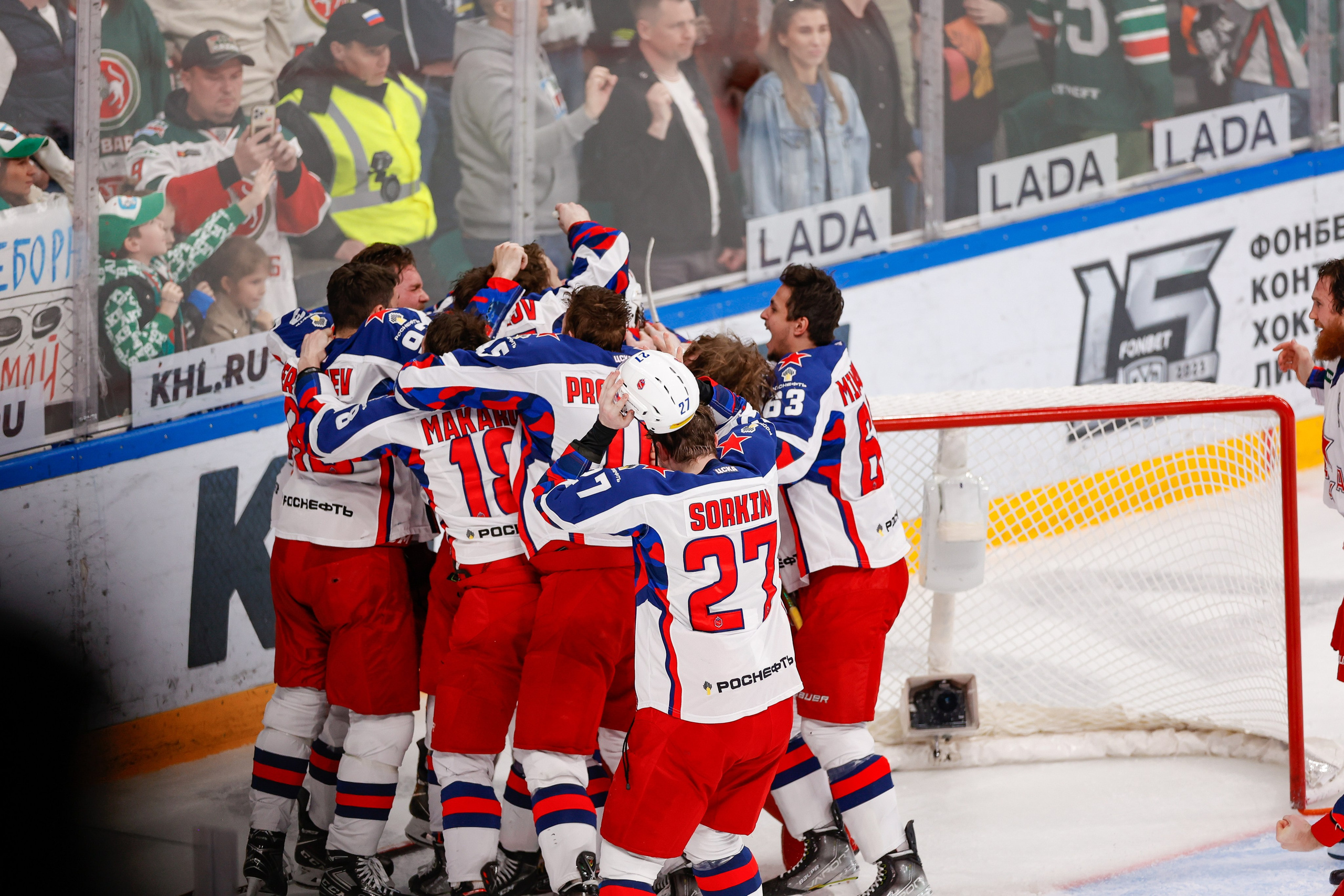 Финал Кубка Гагарина. Спортивный репортажный фотограф Казань Нафис Сиразетдинов
