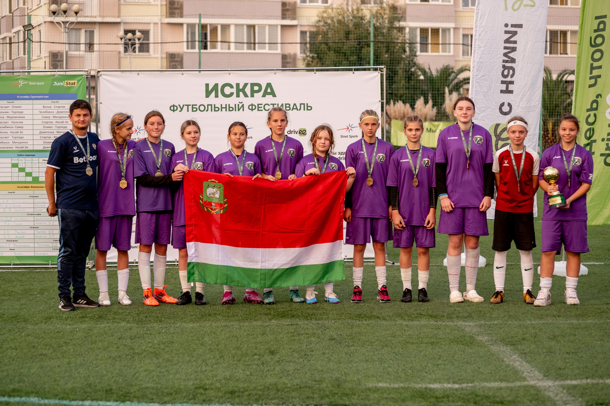 Фестиваль футбола Искра. Девочки. Свадебный и семейный фотограф София Невская