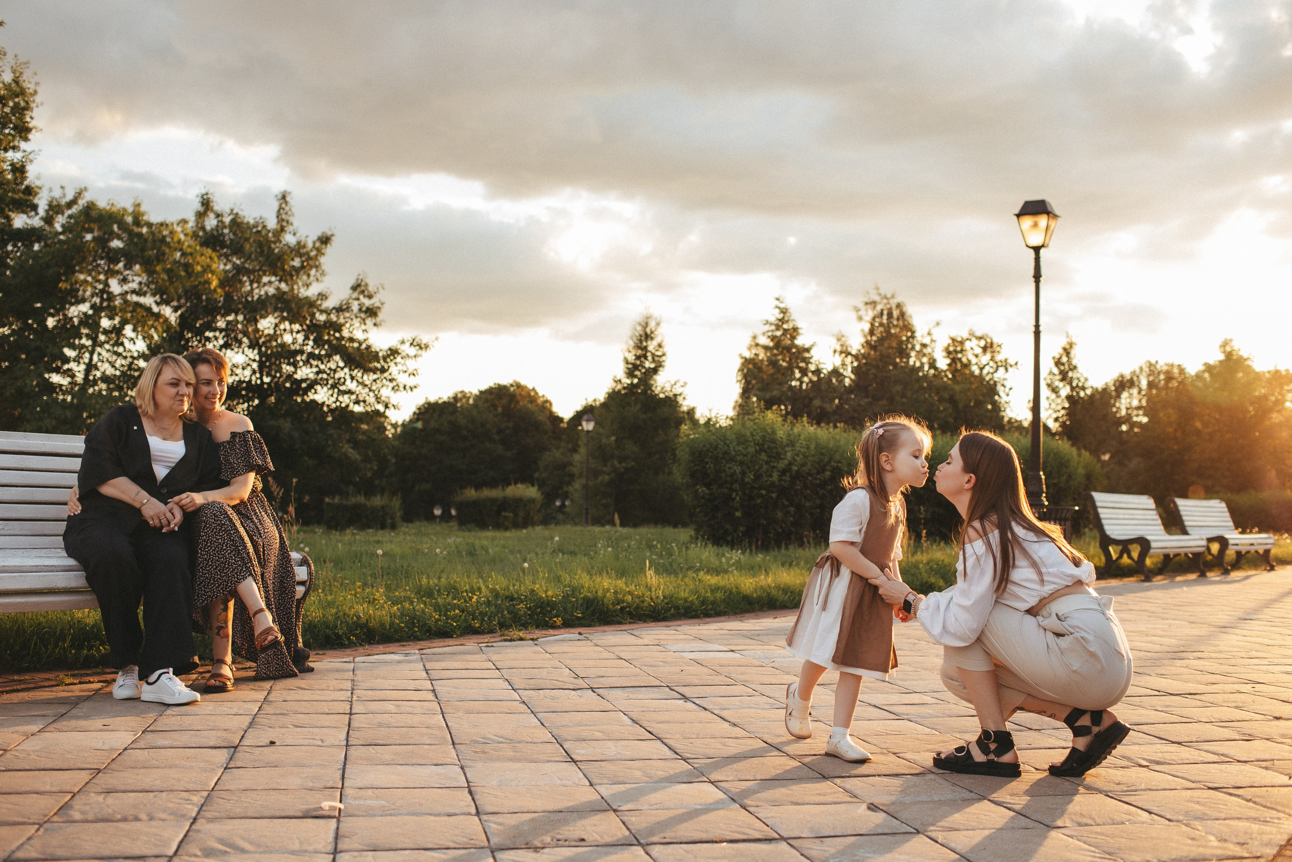 Подарок маме. Семейный фотограф в Москве