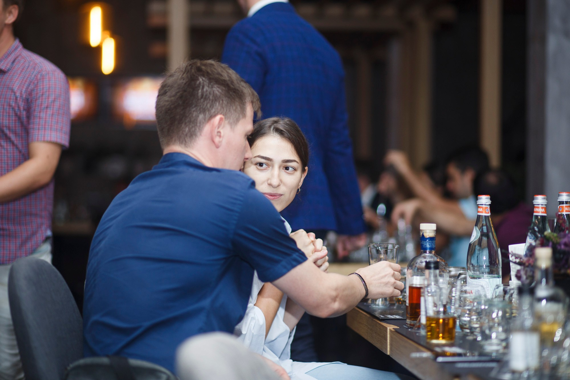 Dinner Chivas. Reportage and staged photographer Natalia Sannikova