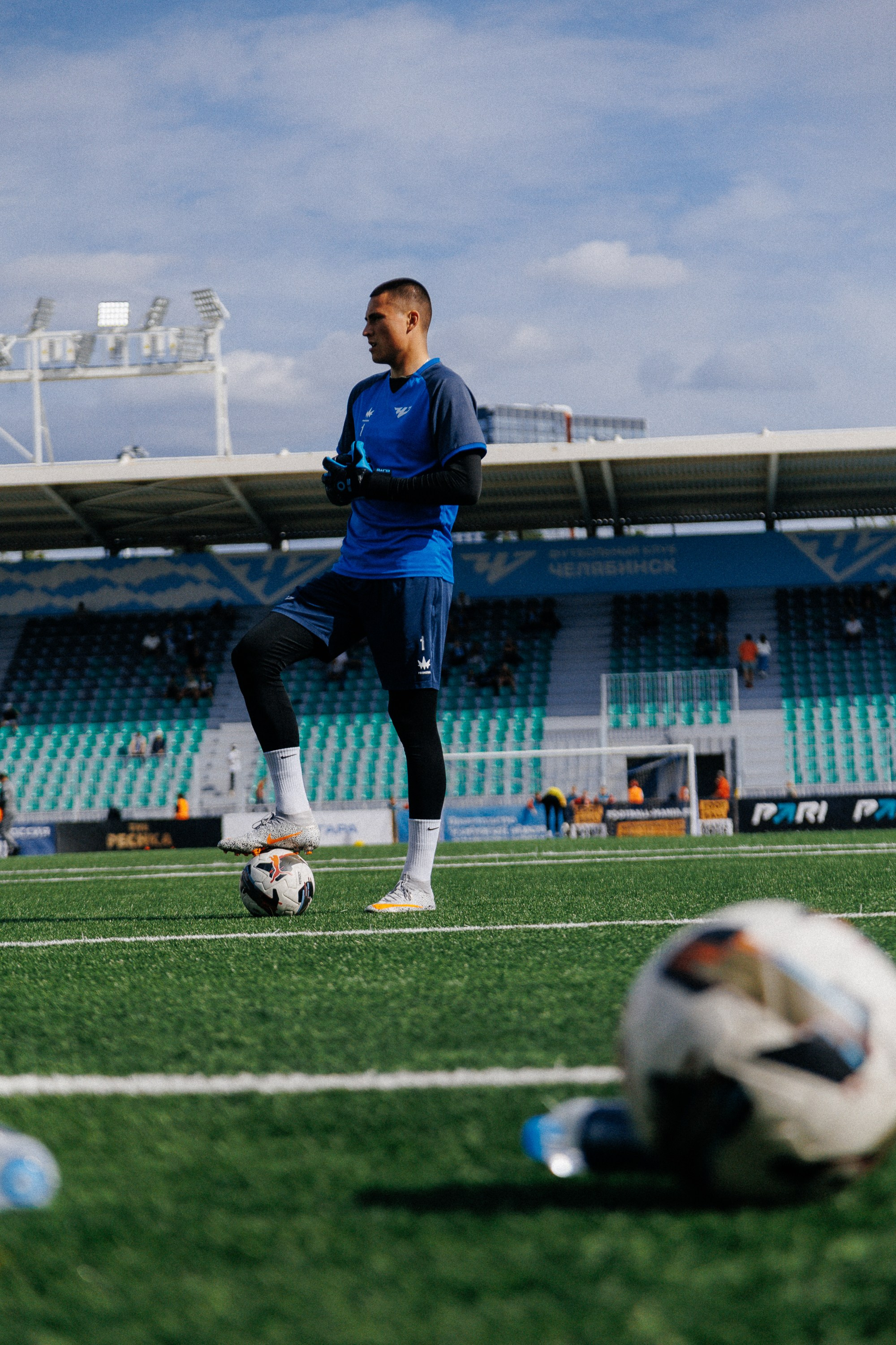ФК ЧЕЛЯБИНСК Х ФК ВОЛГА. Репортажный фотограф Макс Брагин
