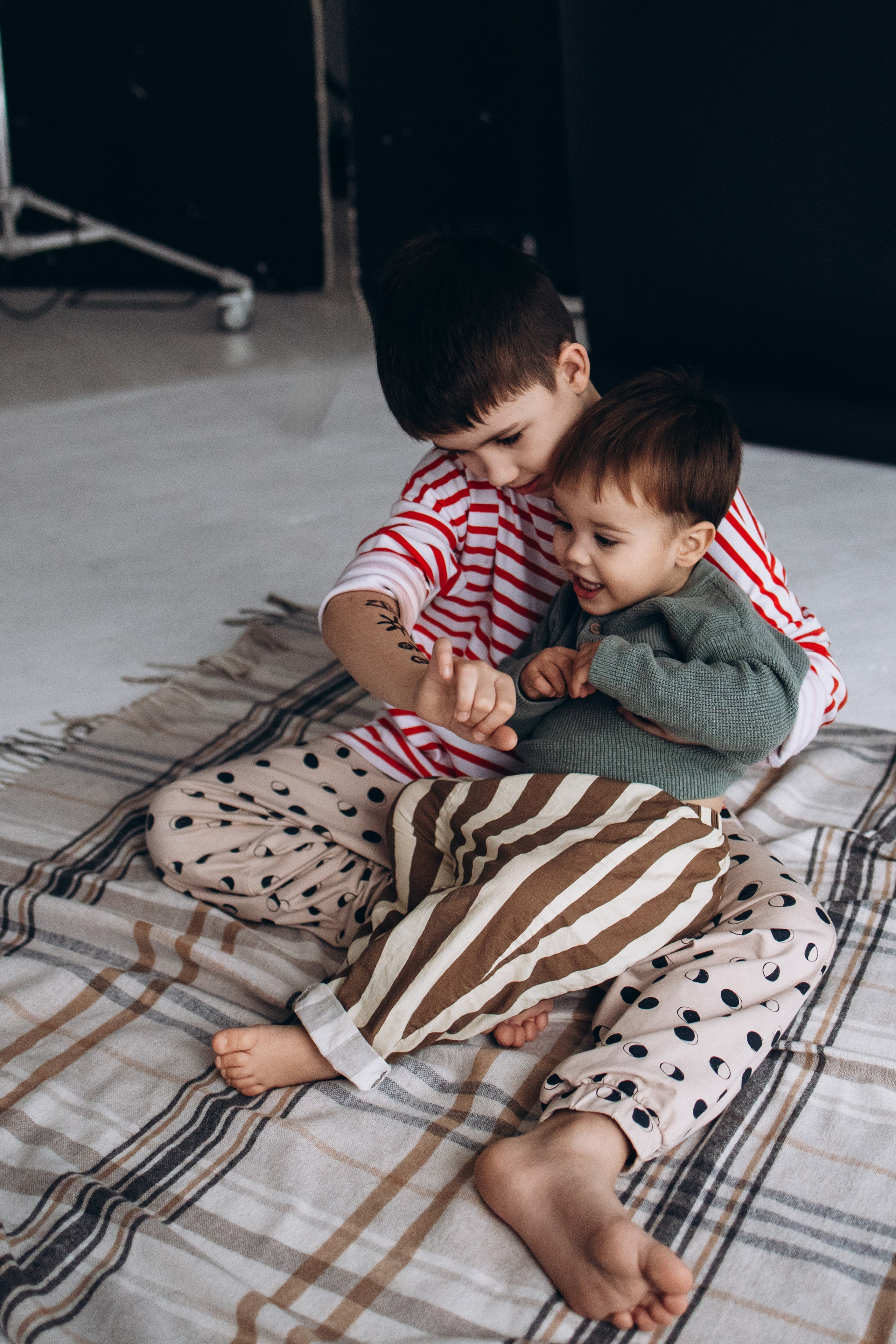 Оля, Андрей, Даня и Паша. Семейный фотограф в Москве Марина Петра