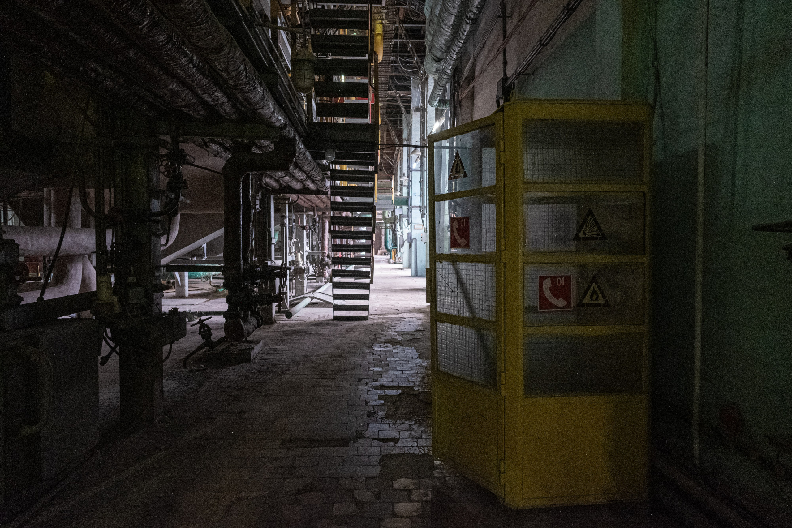 Троицкая Автоматическая Телефонная Станция/Котельная. Репортажный фотограф в Москве Андрей Федоров