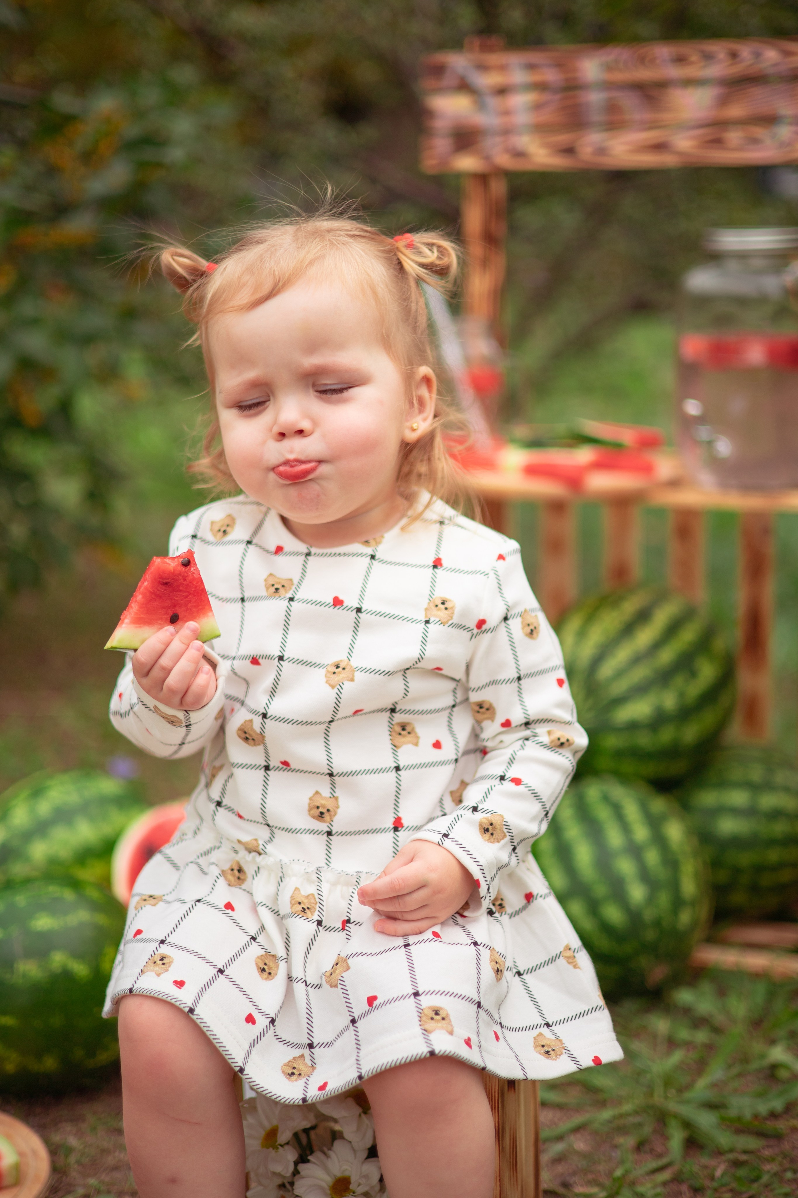 Соня арбузы. Семейный и детский фотограф в Михайловке Татьяна Лестьева