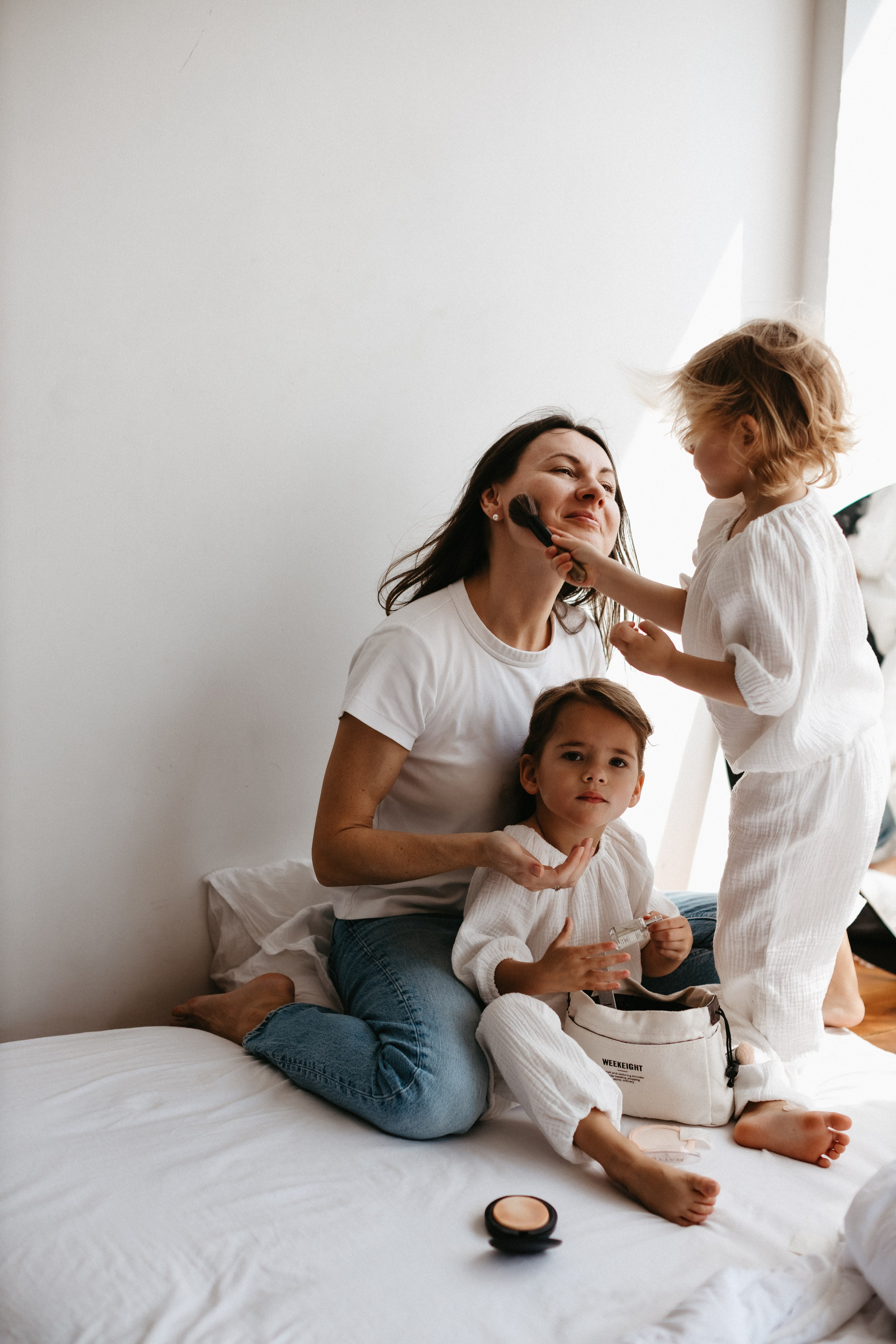 Мама и девочки. Евгения Пелипас