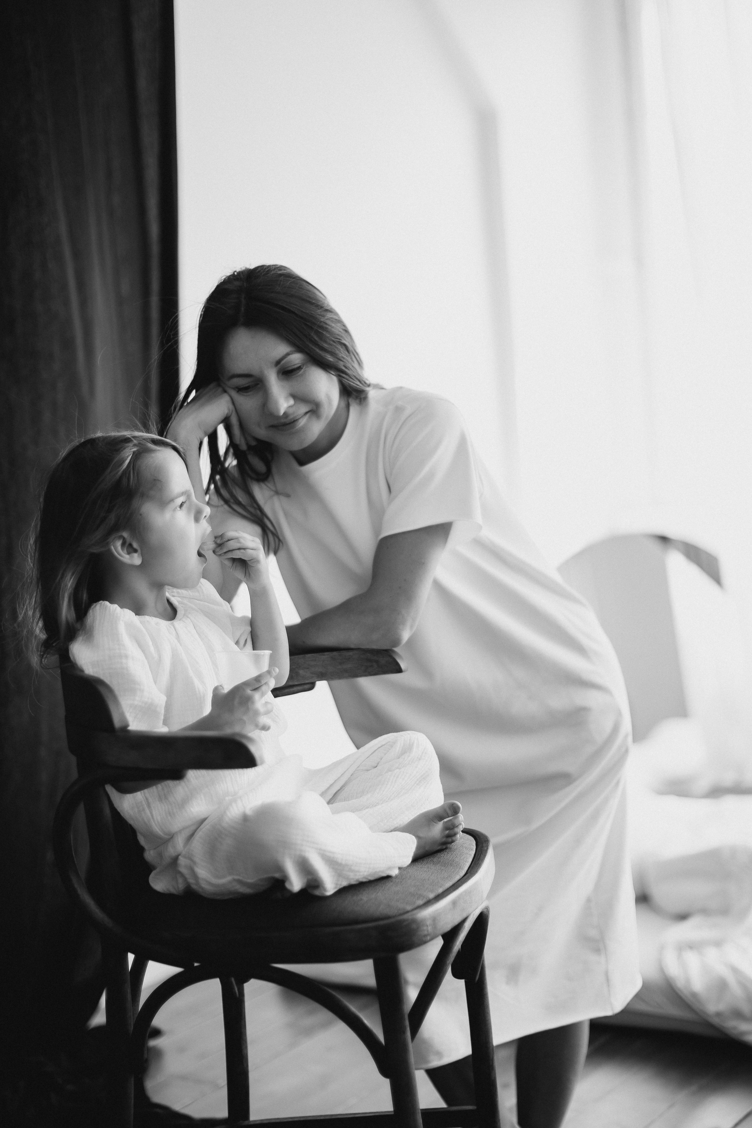 Мама и девочки. Евгения Пелипас