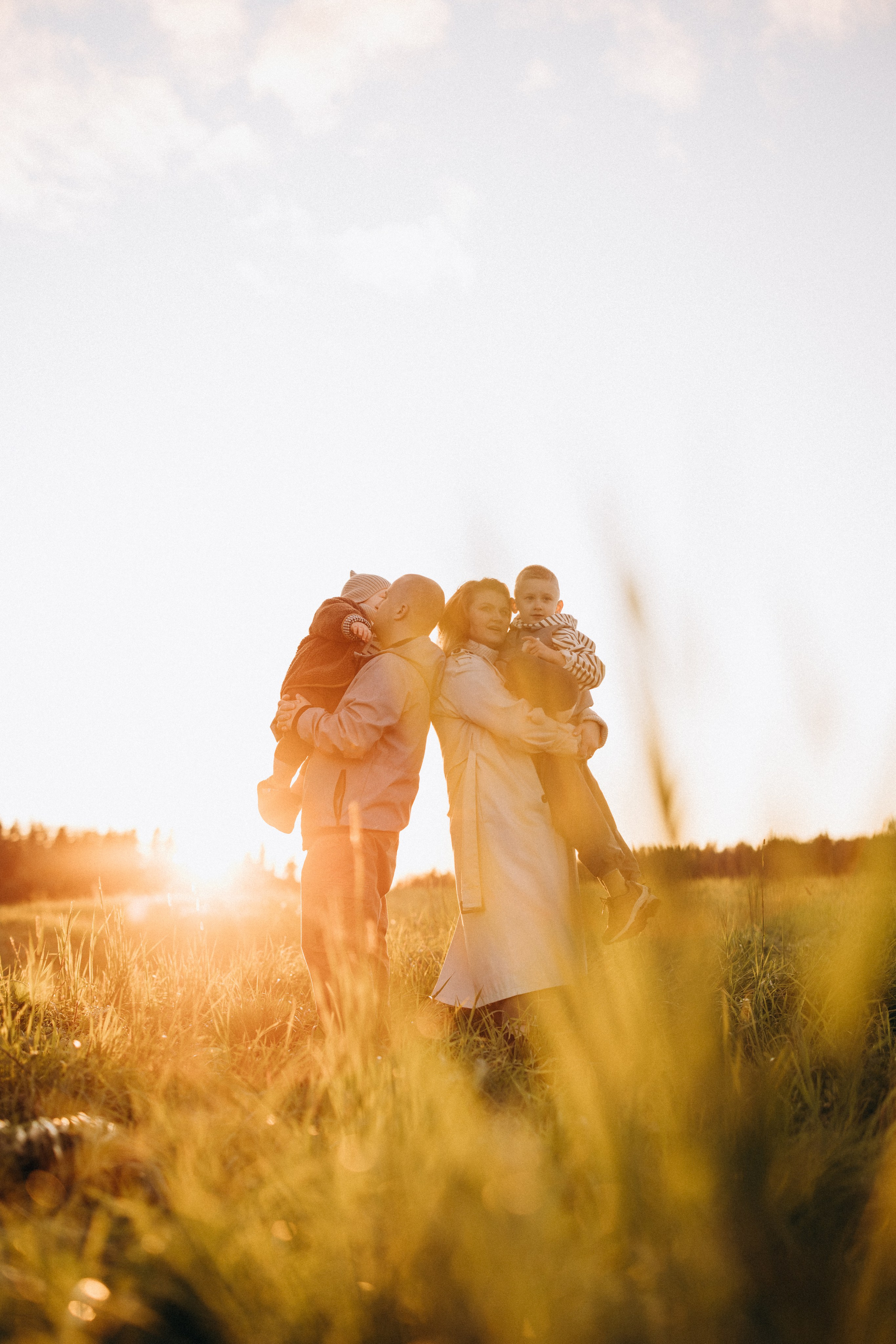 На закате. Евгения Пелипас
