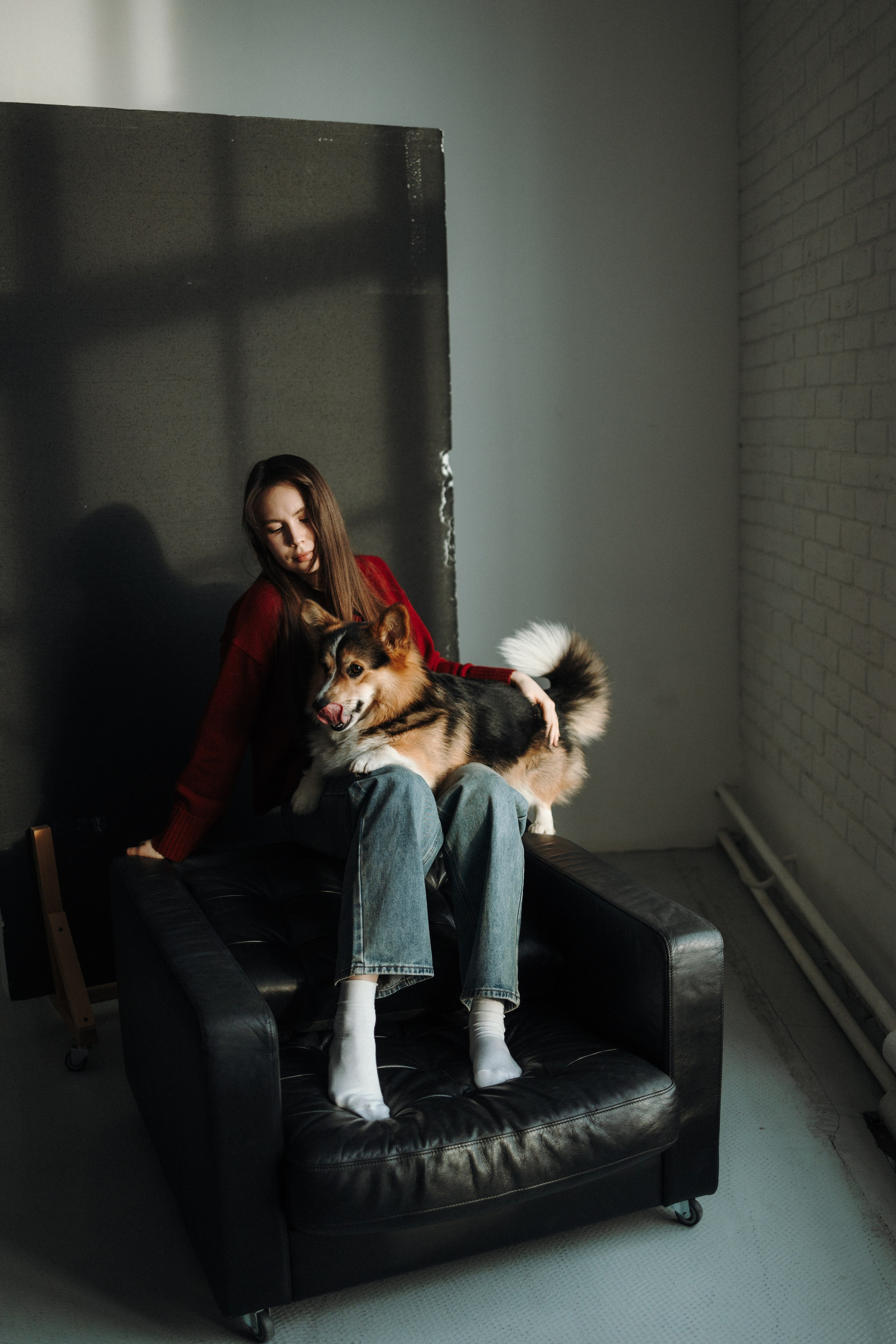 Настя и Коржик. Фотограф — Анималист | Санкт-Петербург