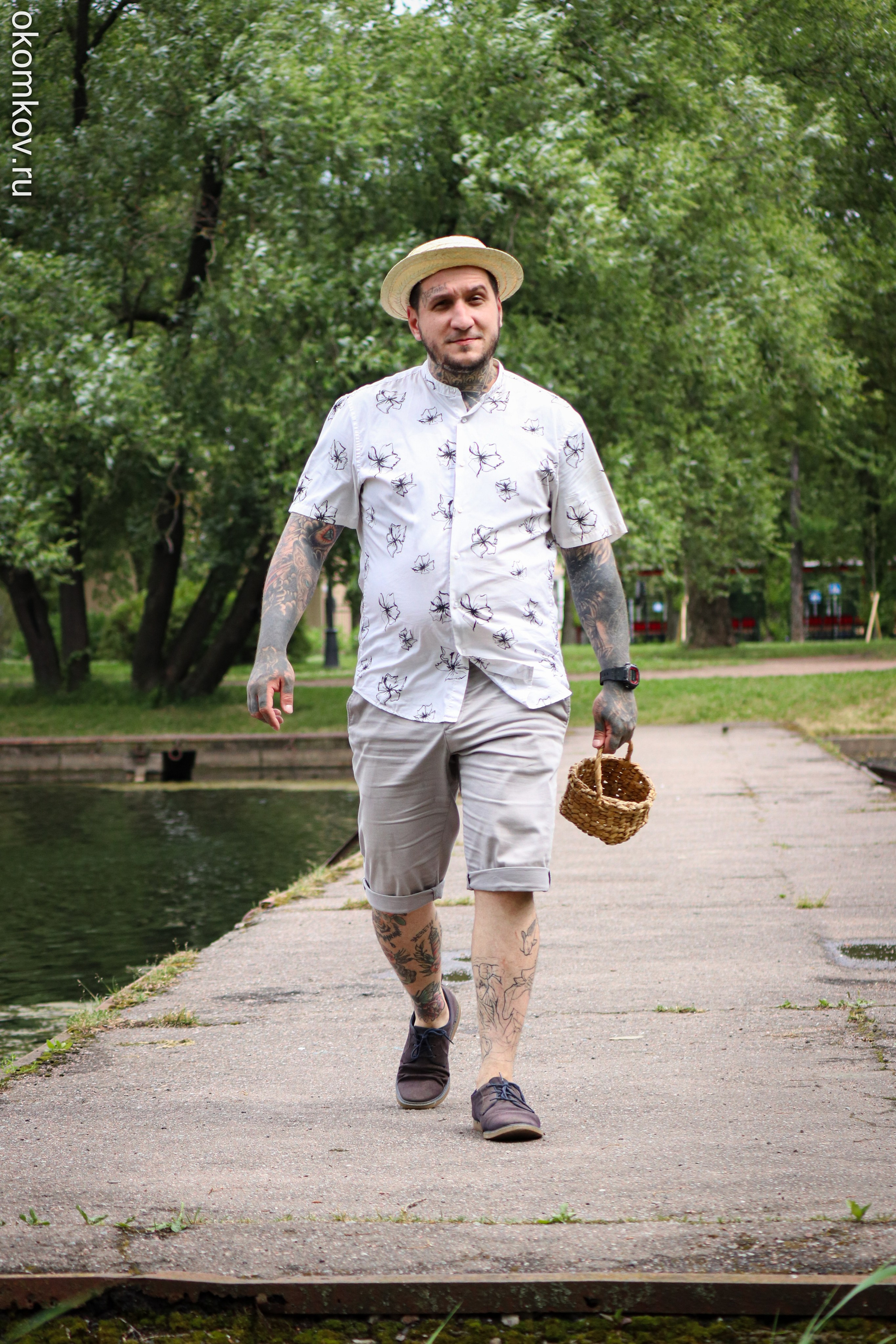 Показ образов на пирсе Московского парка Победы. Ивентный фотограф в Санкт-Петербурге Олег Комков