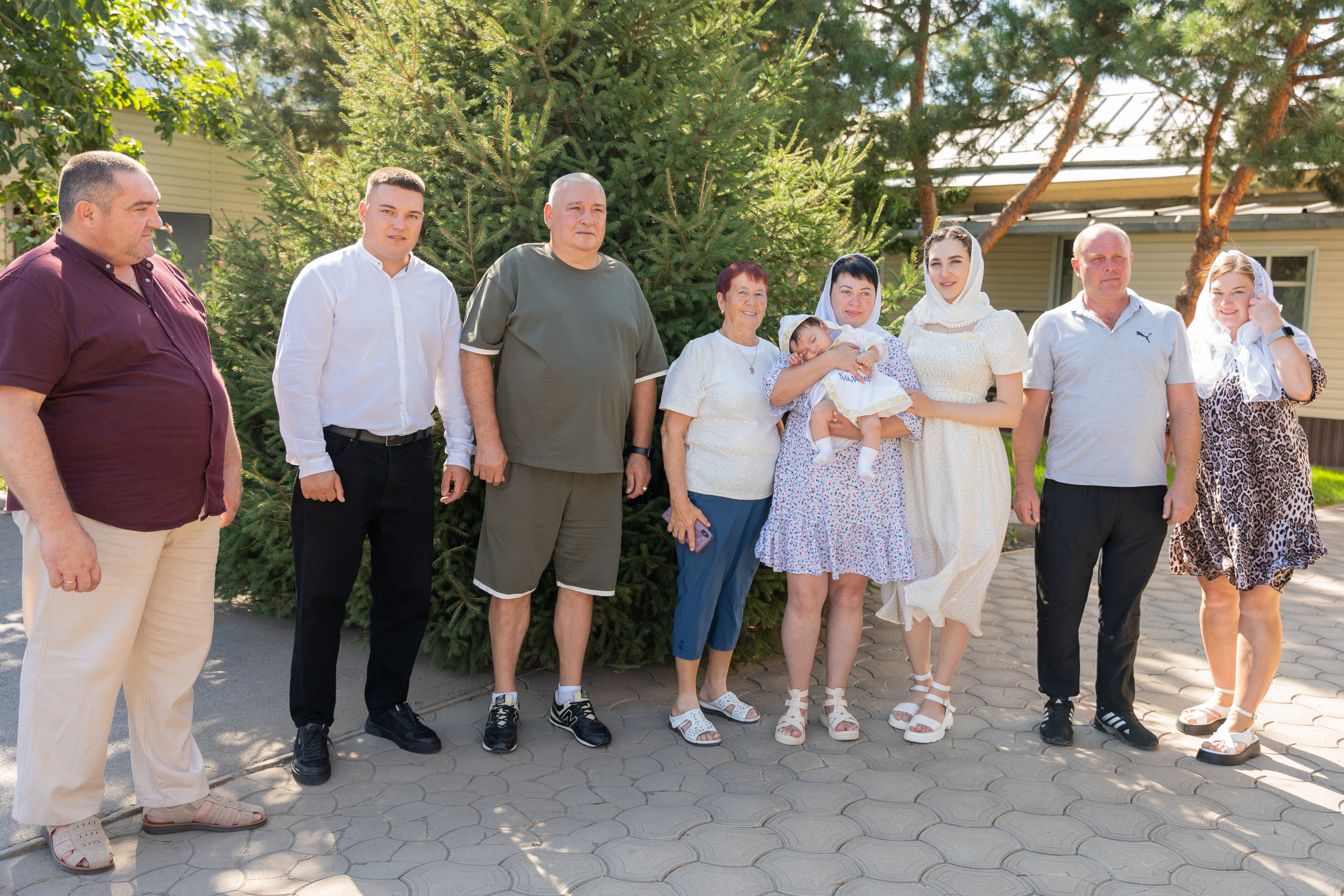 Крещение малыша Владимира: начало духовного пути. Фотограф |Ленинск, Волжский, Волгоград| Наталья Савилова