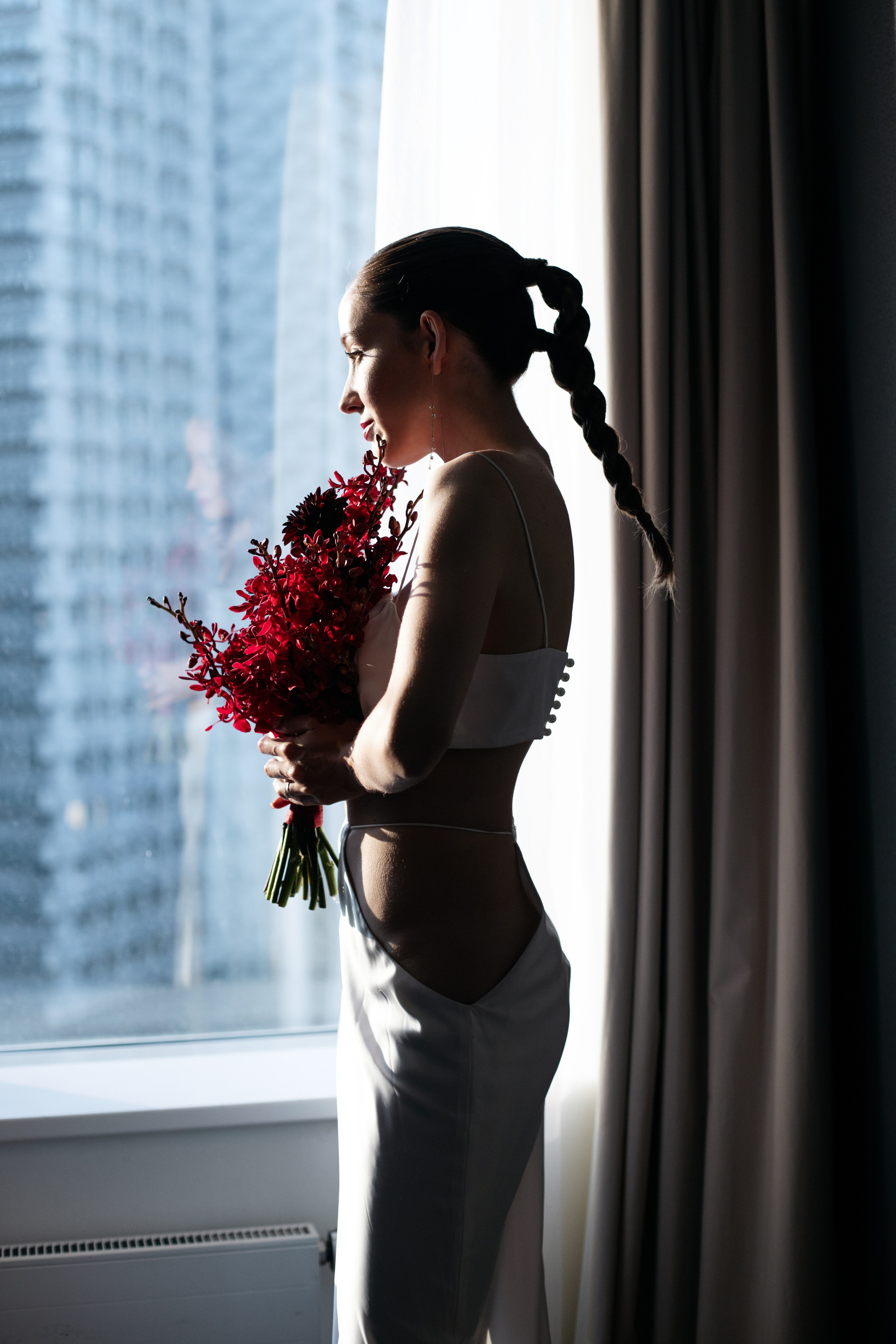 Красное и белое. Свадебный фотограф в Москве Ольга Коржова