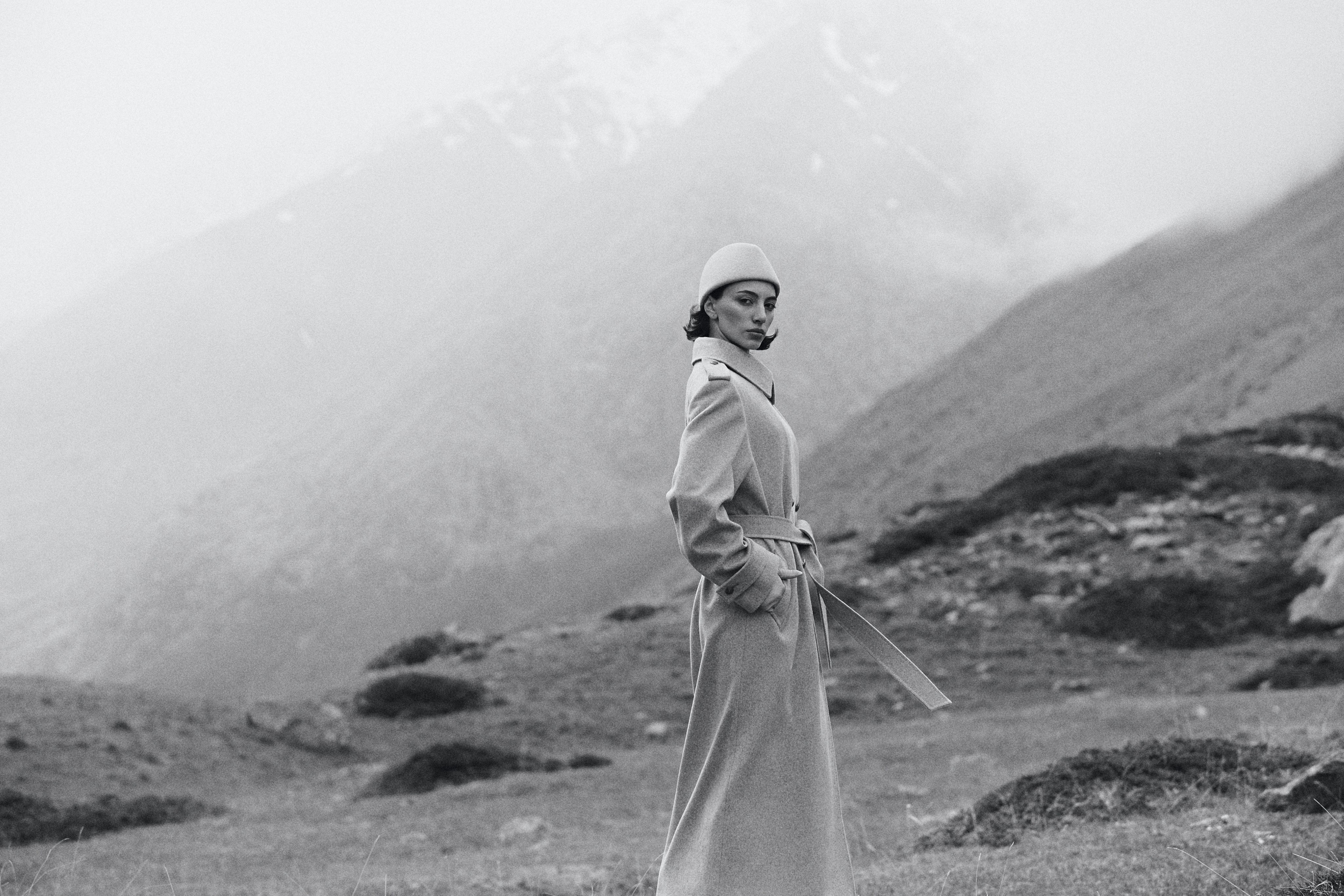 Имиджевая съемка для бренда в горах. Фотограф Продюсер в горах КБР / Москва  Нальчик Горы