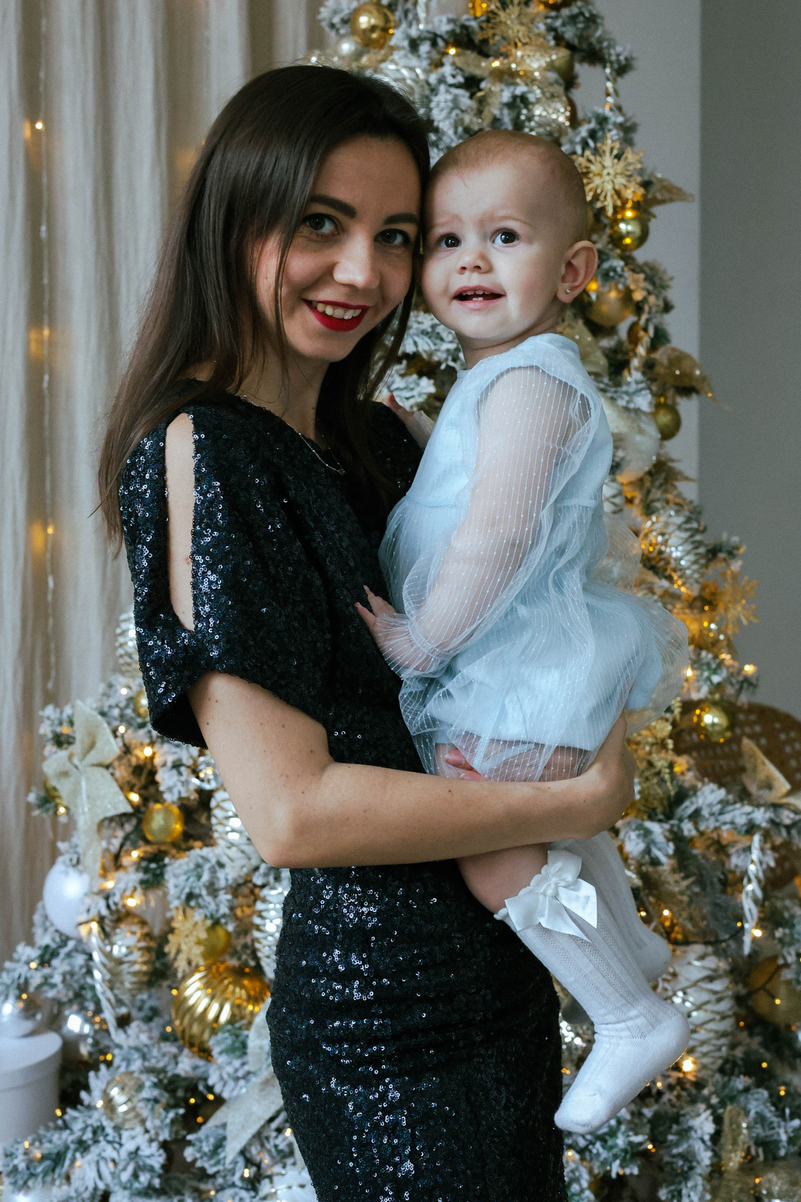 Новогодняя история «Ирина и ее семья». Фотограф в Москве Анастасия Калинина