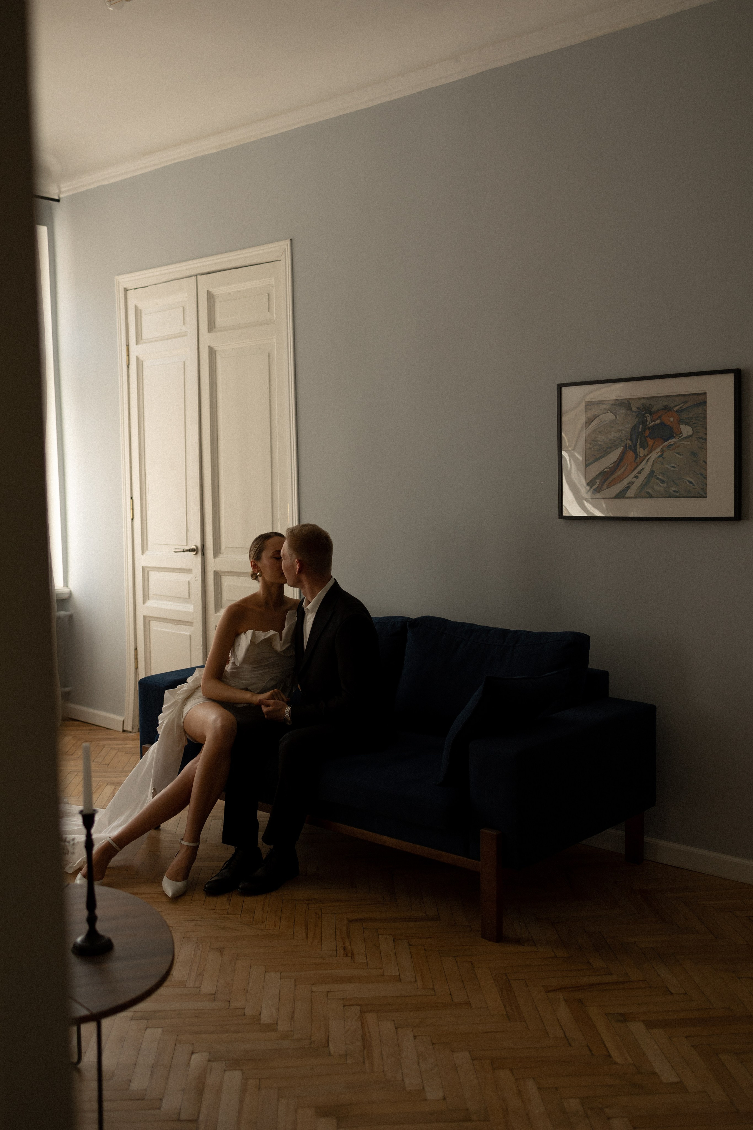 Свадебная фотосессия в студии/отеле. Фотограф в Санкт-Петербурге Шевченко Наталья