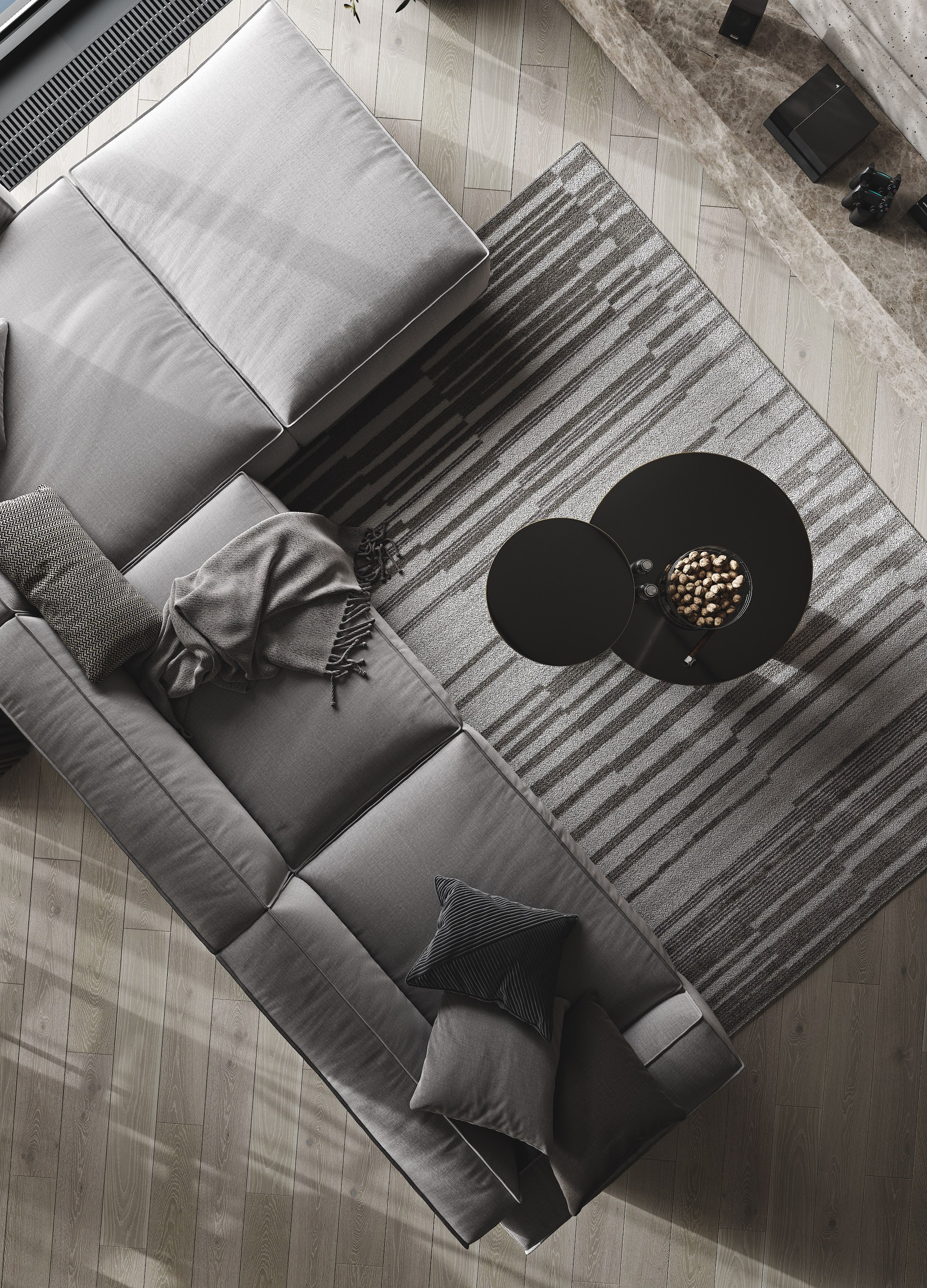 Hudson apartment | for Broken Concept LLC. Interior visualisation | avocado.render