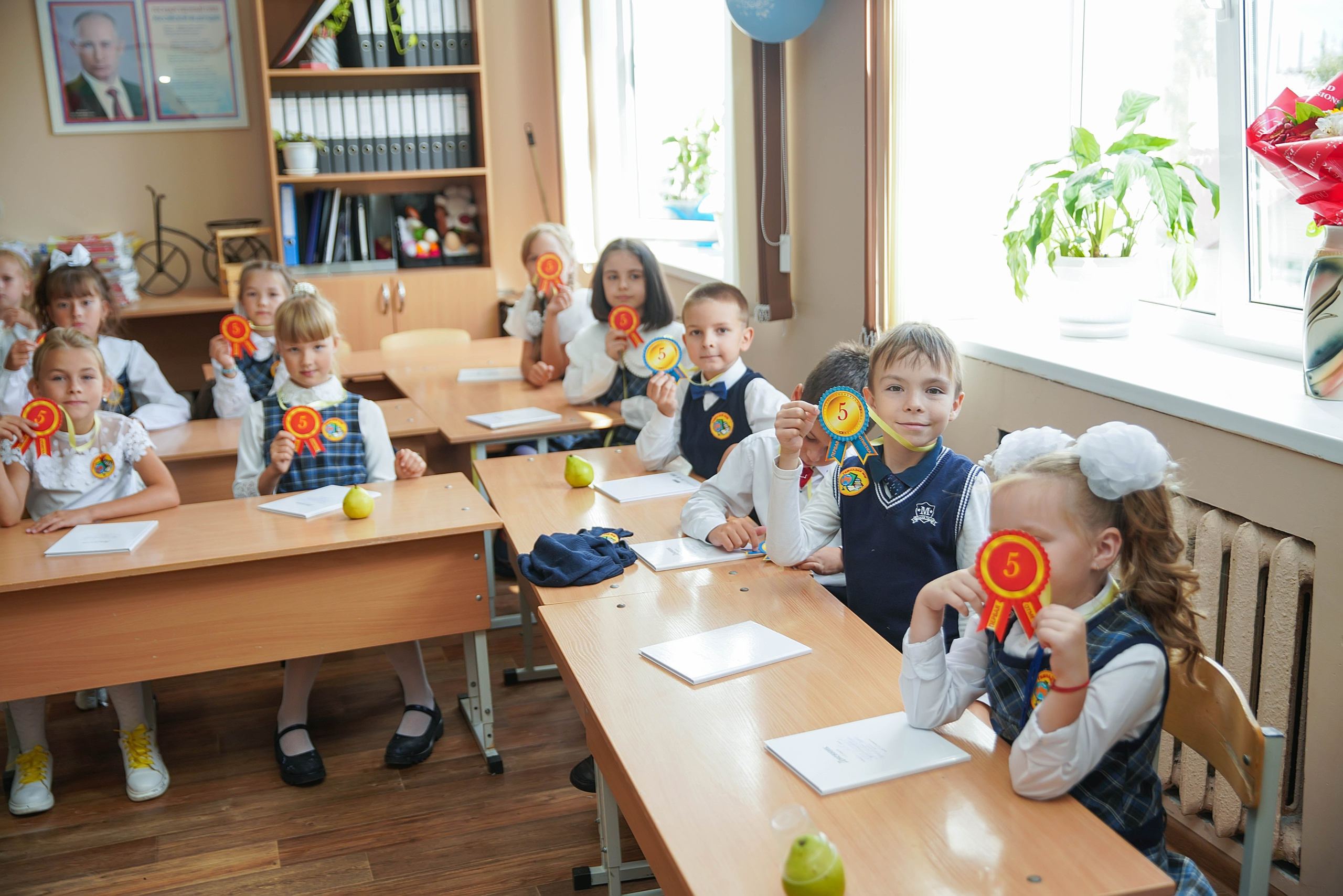 Праздник в классе. Семейный и детский фотограф в Нижнем Новгороде