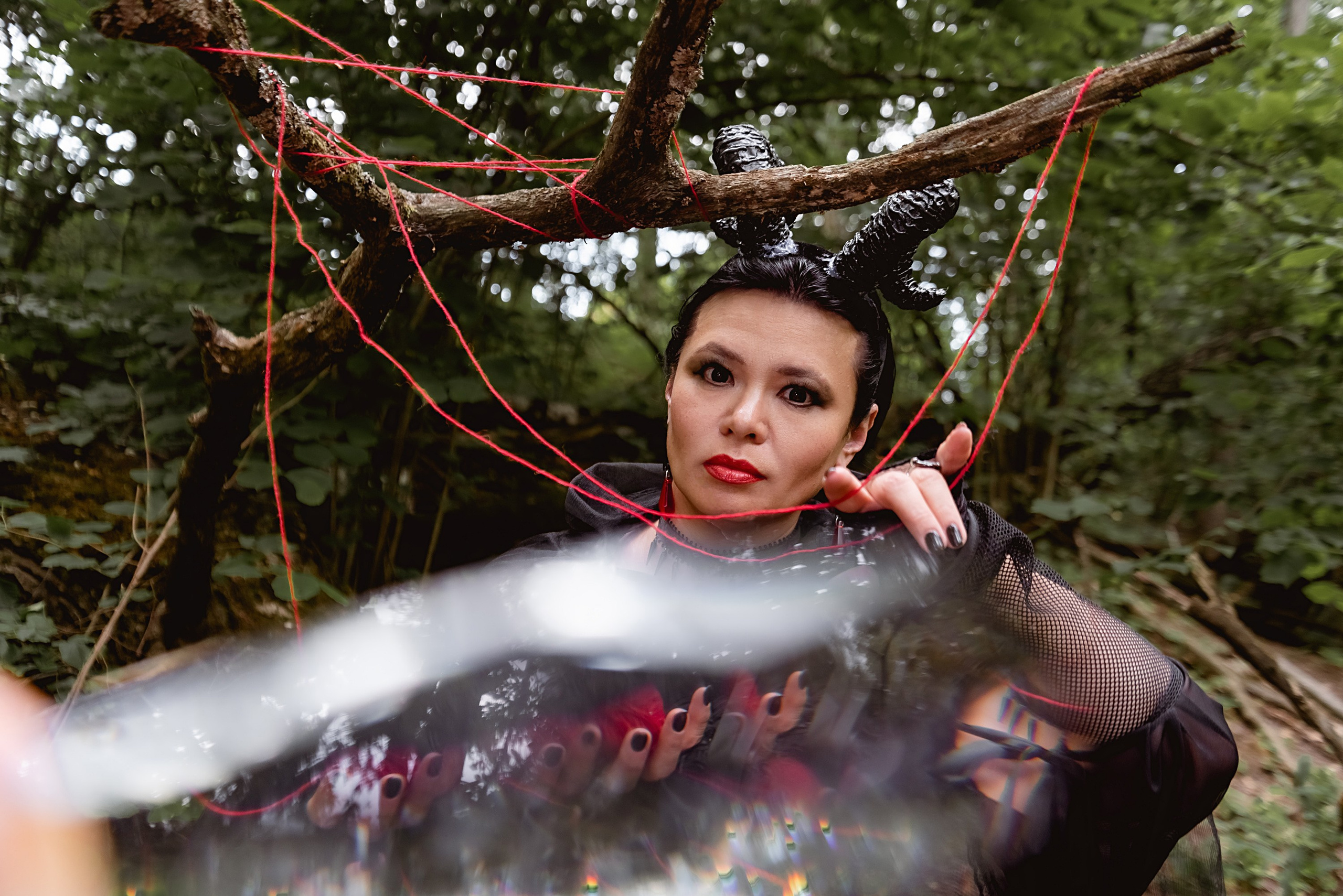 Фотосессия в стиле ведьма. Фотограф Тула творческие фотосессии недорого Ольга Ромашина