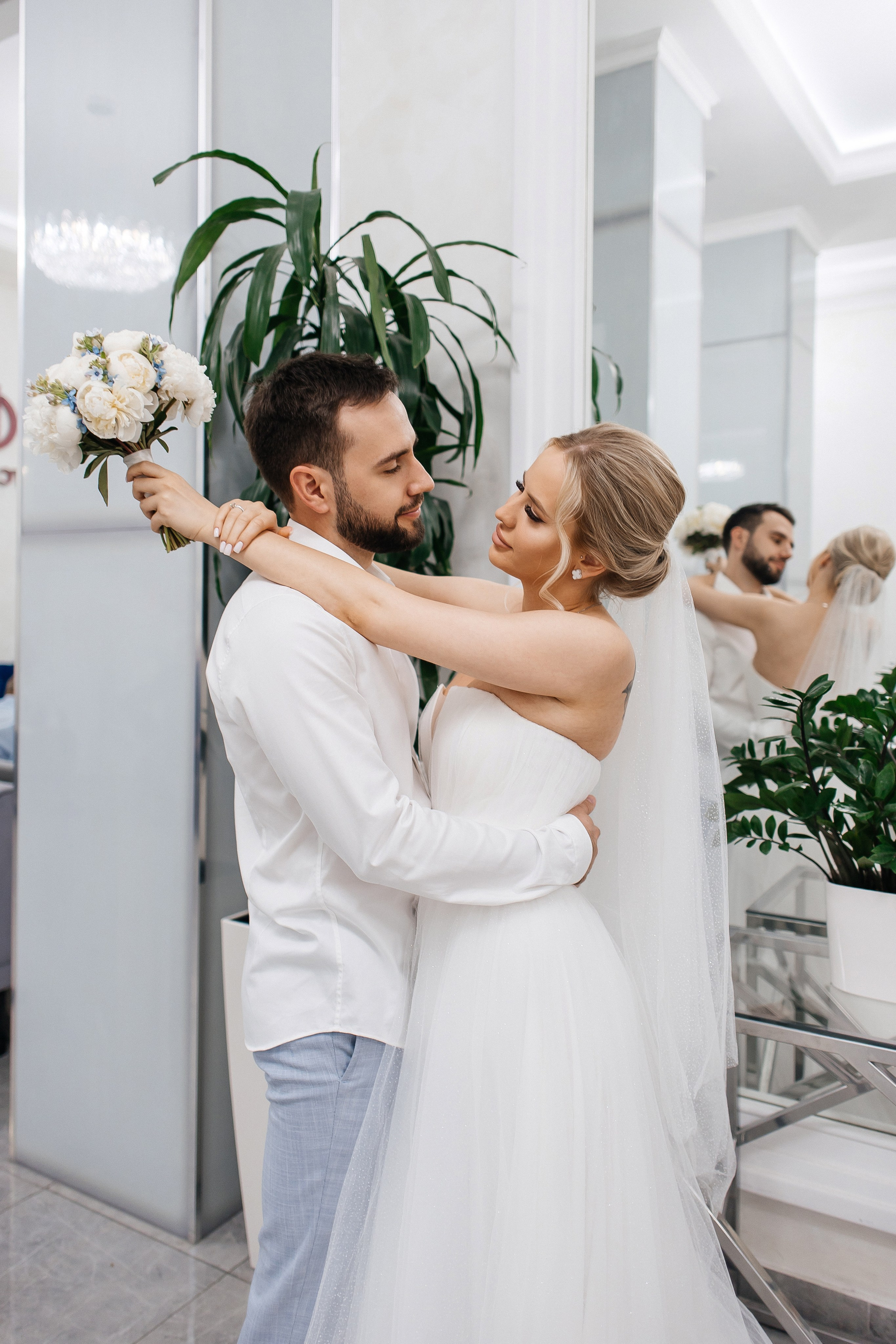 Борис и Ксения (утро + Загс + прогулка). Фотограф в Москве Екатерина Потапова