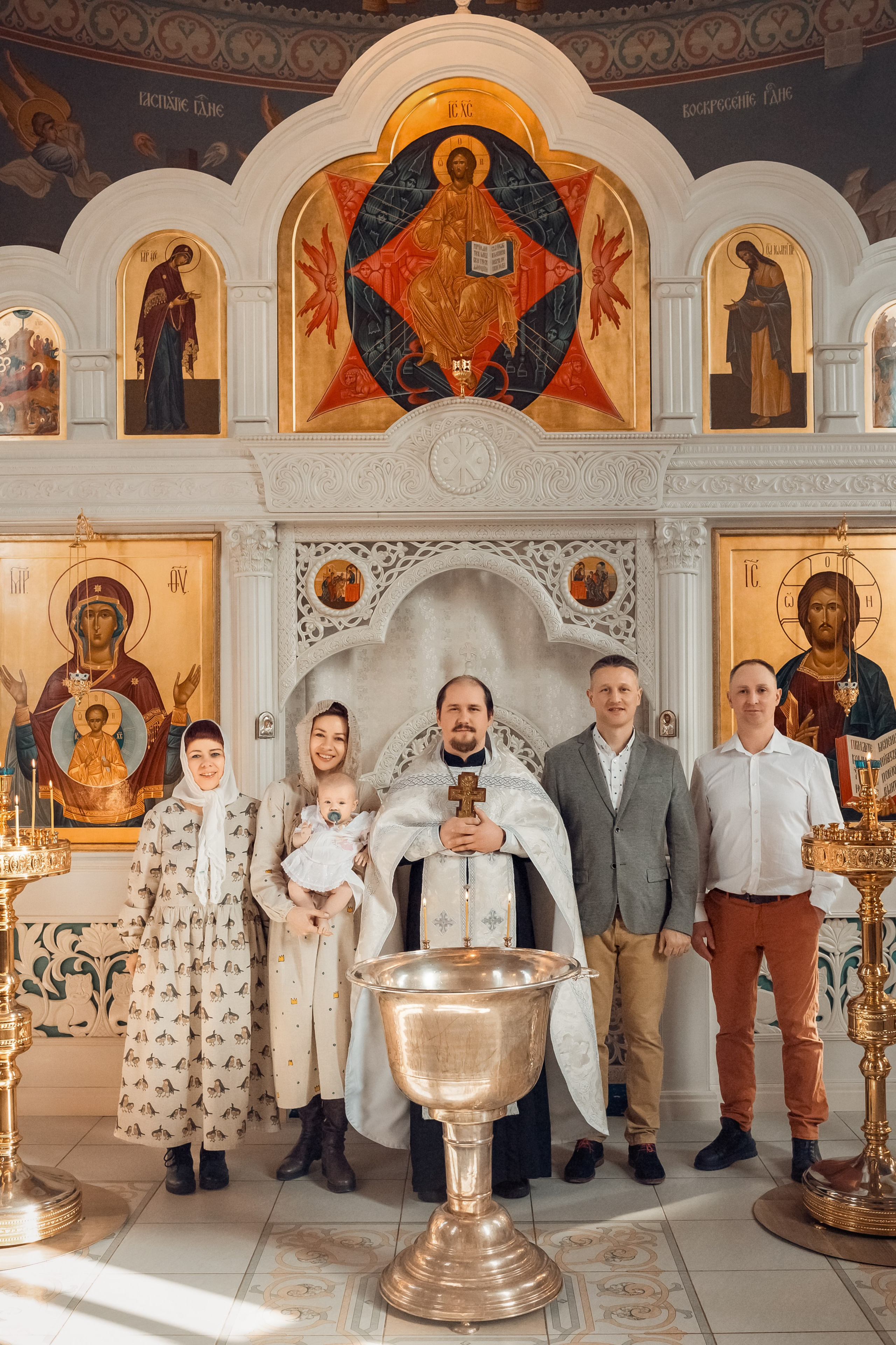 Знаменский крестильный Храм в Голубом. Фотограф Newborn и церковных Таинств