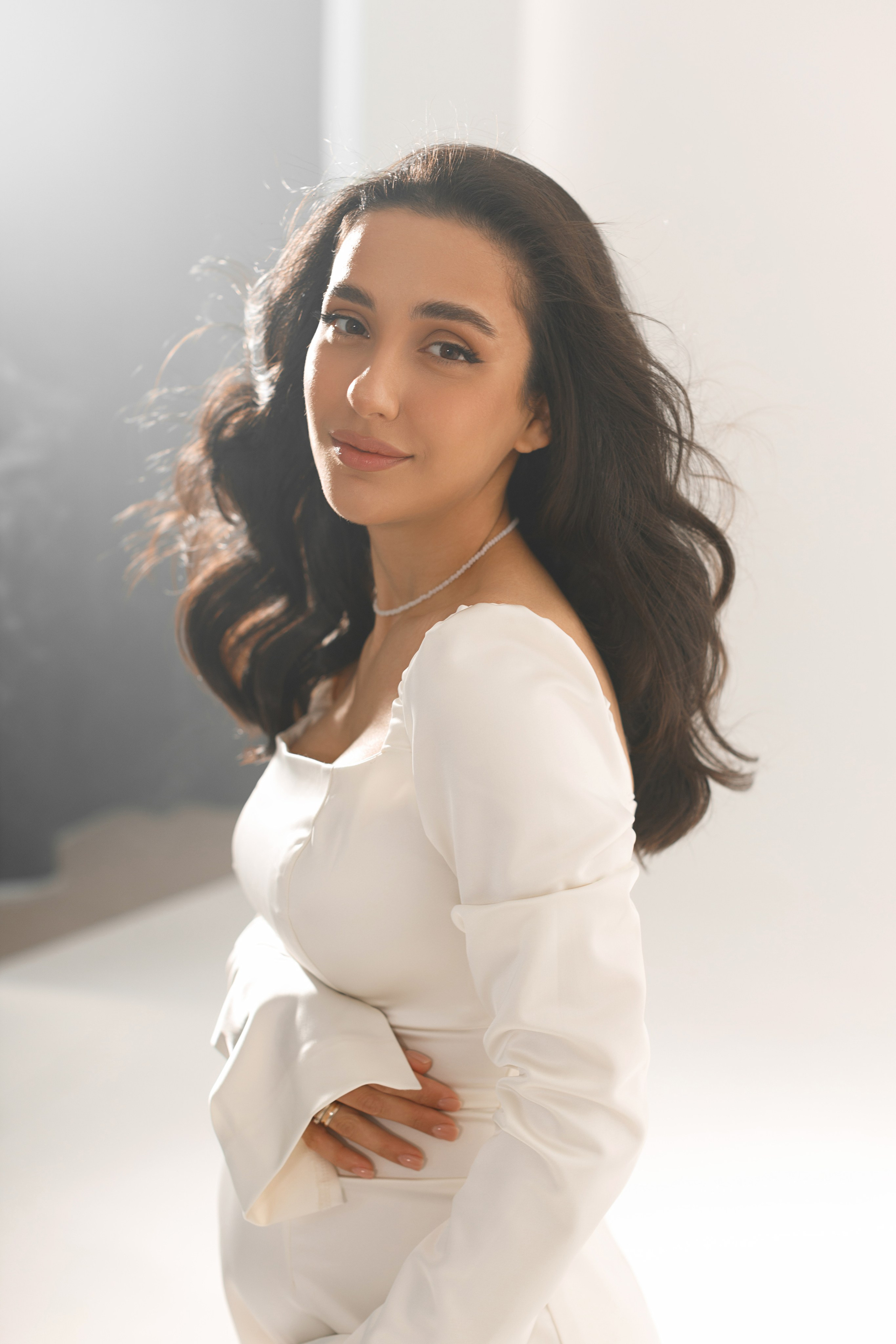 Фотосессия в ожидании в студии. Свадебный и семейный фотограф в Ставрополе Попова Дарья