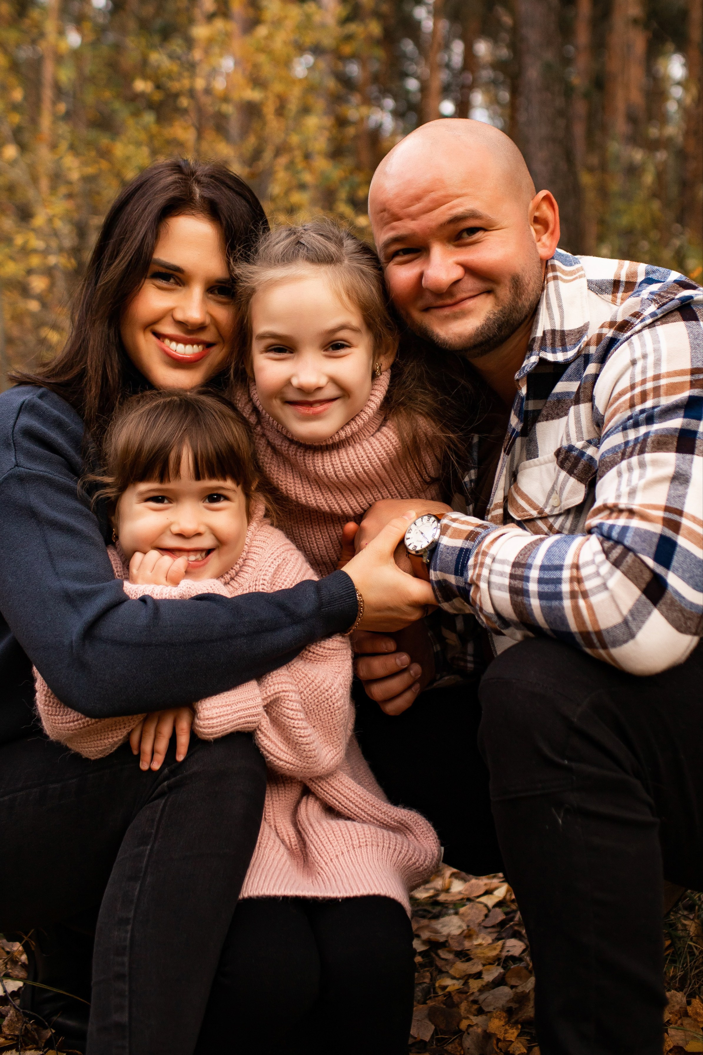 Ирина Саша и девочки. Семейная съемка — это красивый способ признаться своей семье в любви