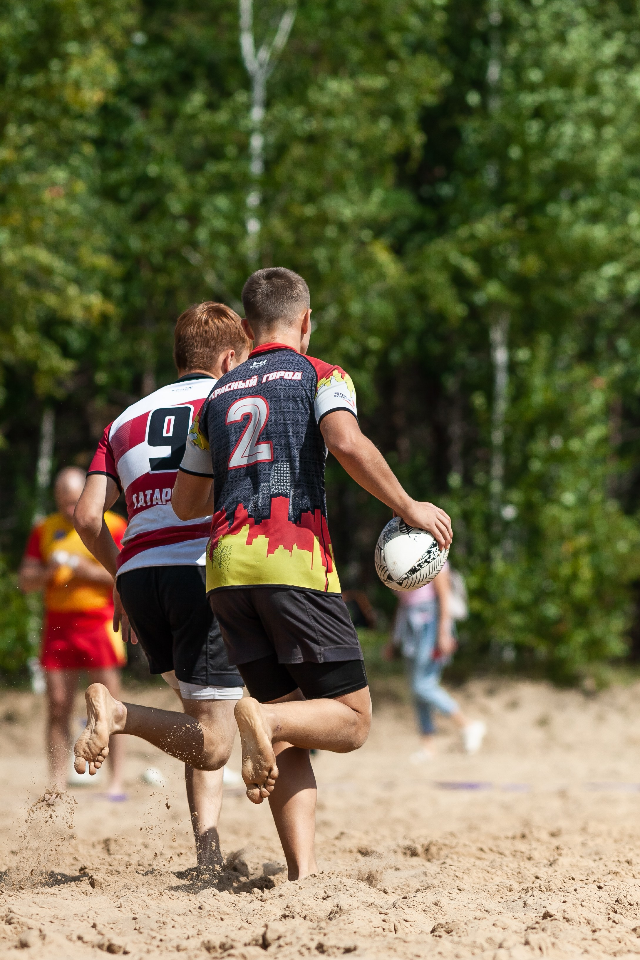 «Кубок «Молота» по пляжному Регби. Фотография