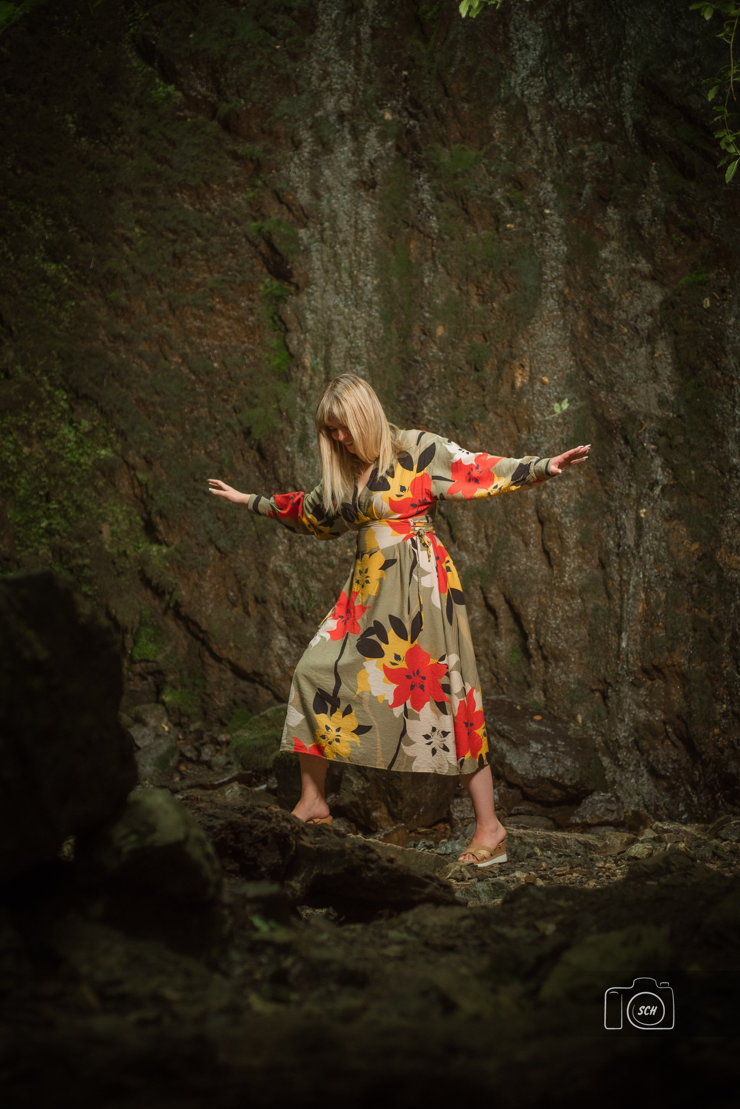 Водопадная история с Натальей. Фотограф в Сочи Сергей Чекалин