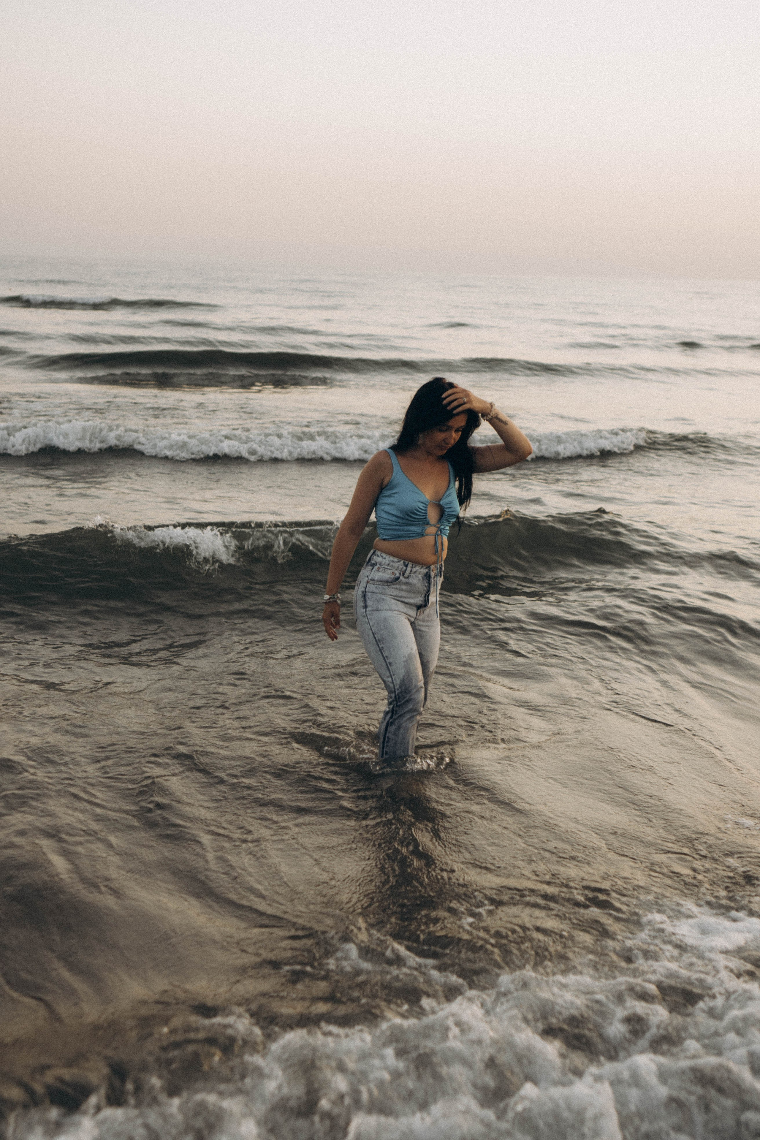 Июльский вечер на берегу черного моря. Профессиональный фотограф, Санкт-Петербург — Виктория Богомолова