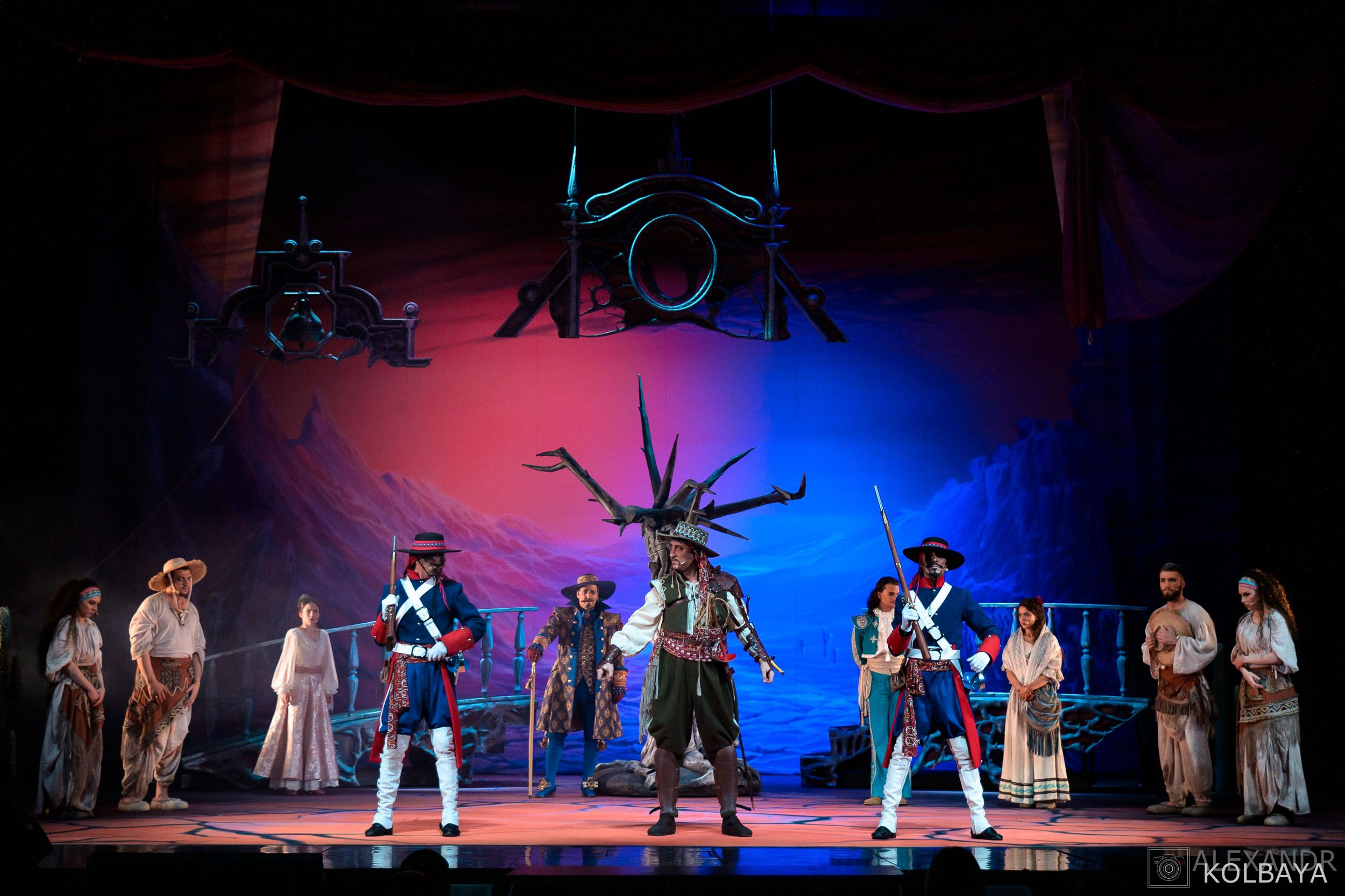 Мюзикл Зорро. Концертный и театральный репортажный фотограф в Москве Александр Колбая