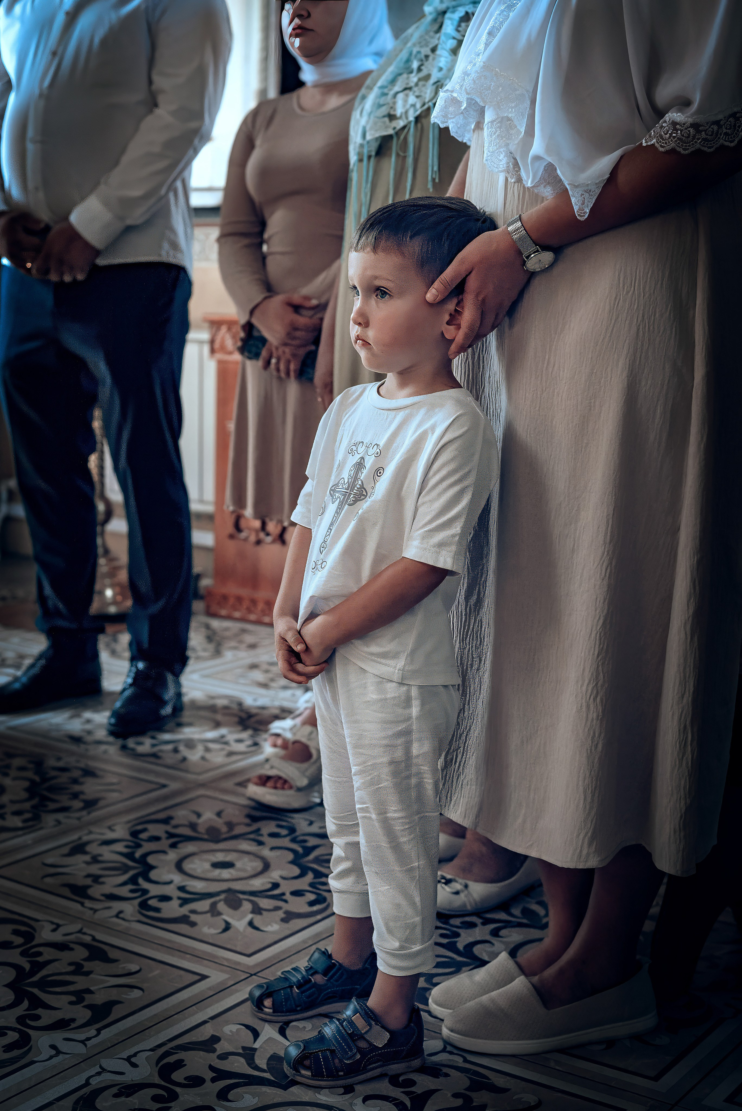 Съемка таинства крещения в Красноярске. Фотографы крещения/венчания  Красноярск Татьяна и Вячеслав Переваловы