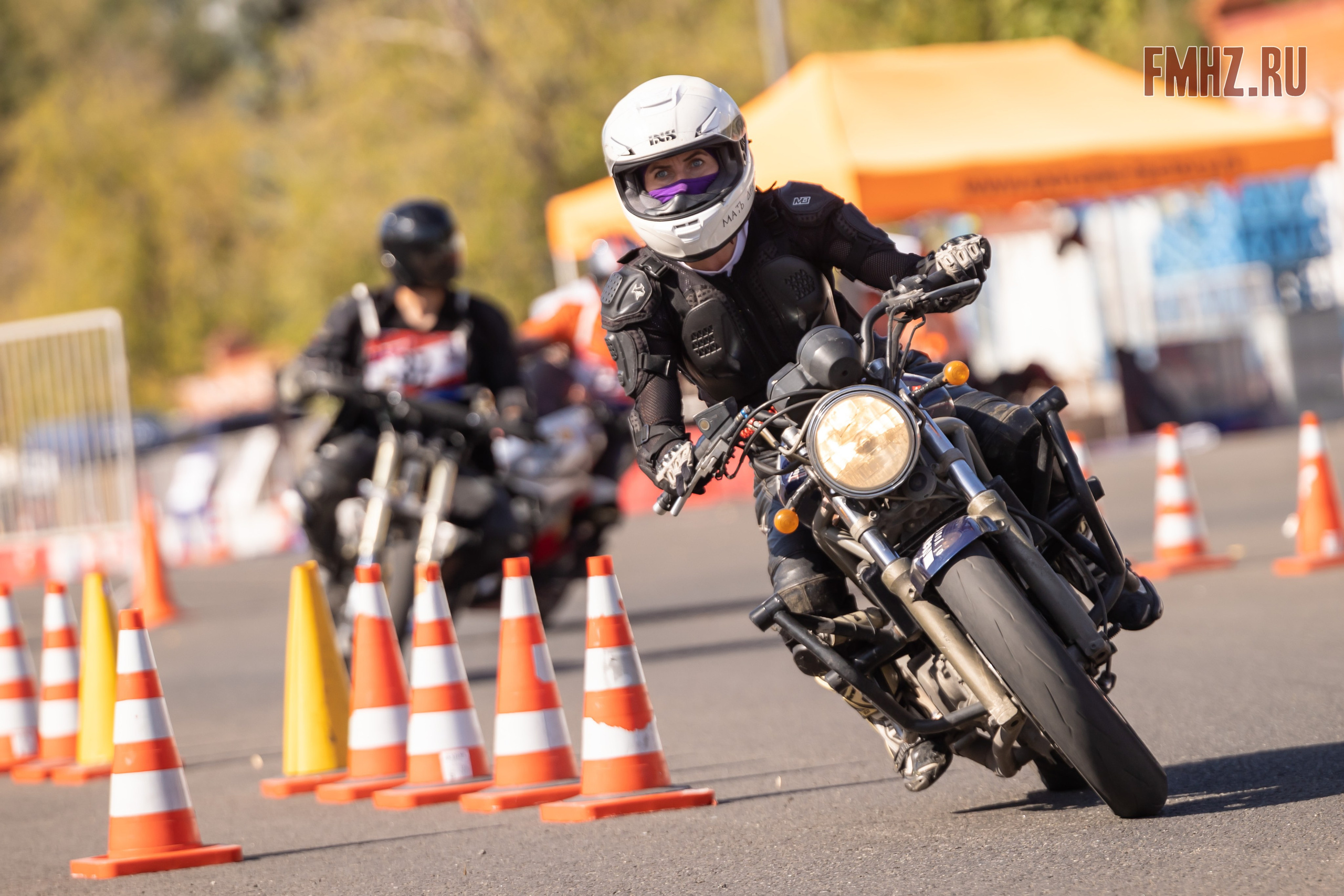 Соревнования по мотоджимхане на площадке Мосгортранс 15.09.2024. Фотограф Владимир Охрименко