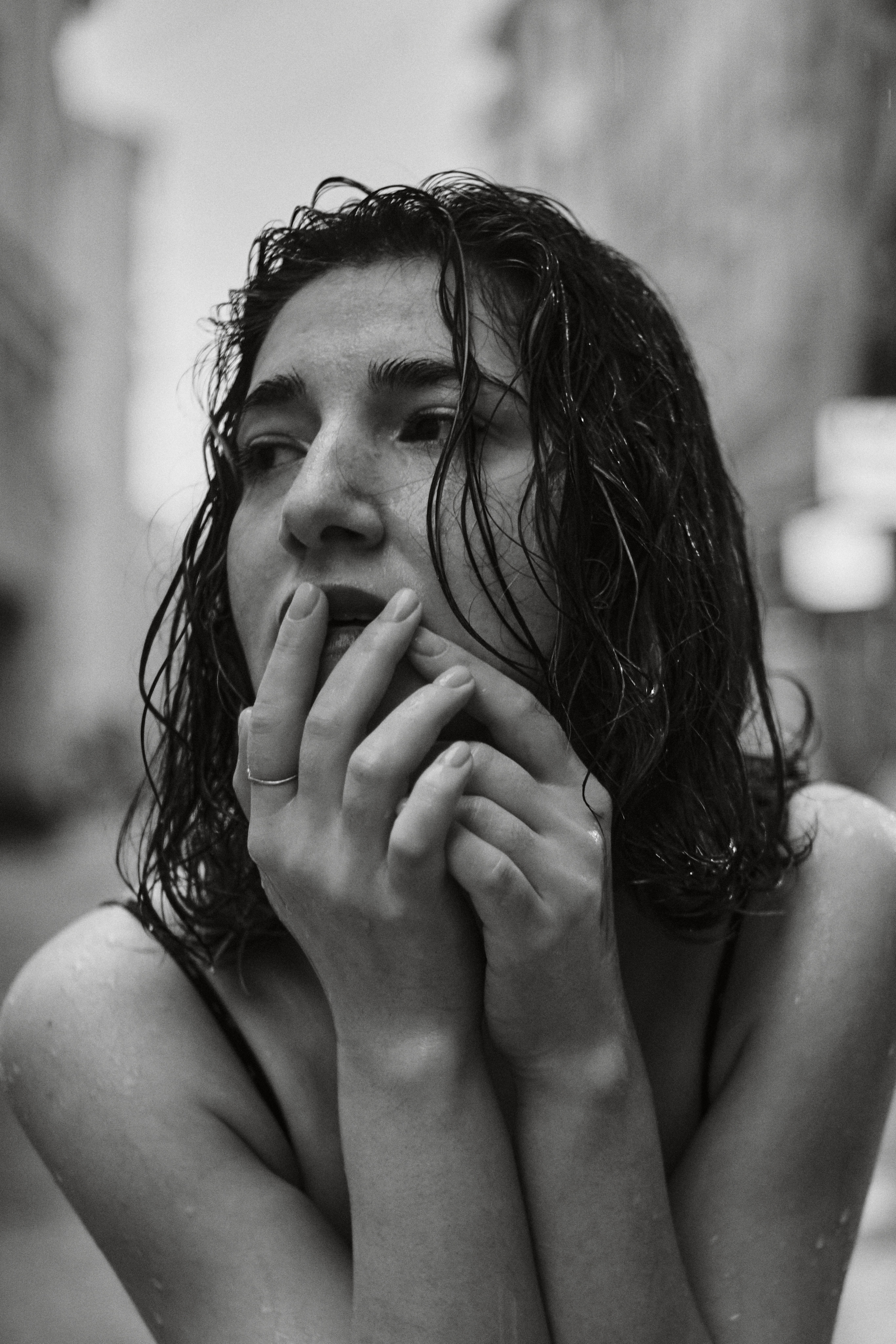 Найка под дождём. Фотограф в Москве Михаил Елизарьев