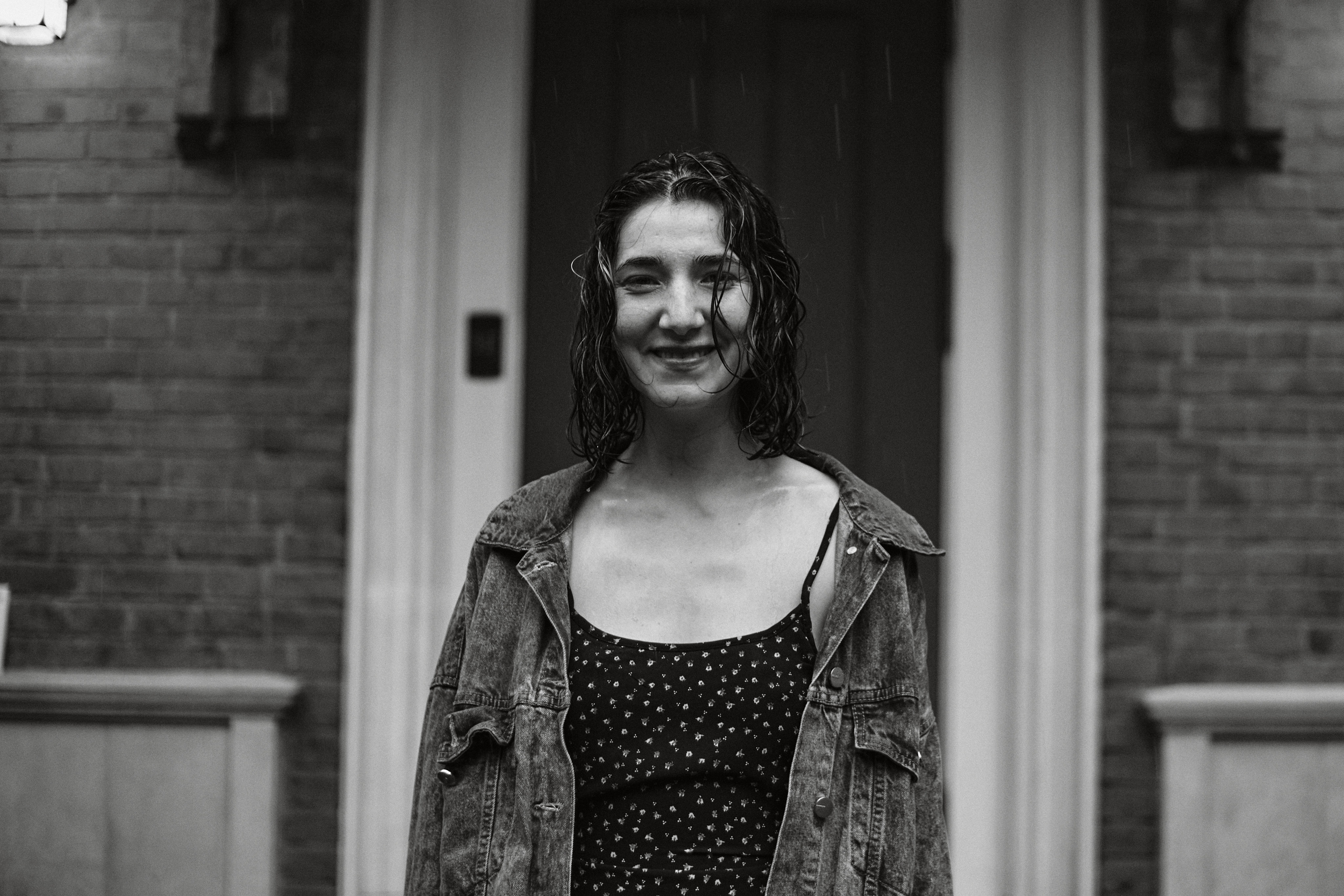 Найка под дождём. Фотограф в Москве Михаил Елизарьев