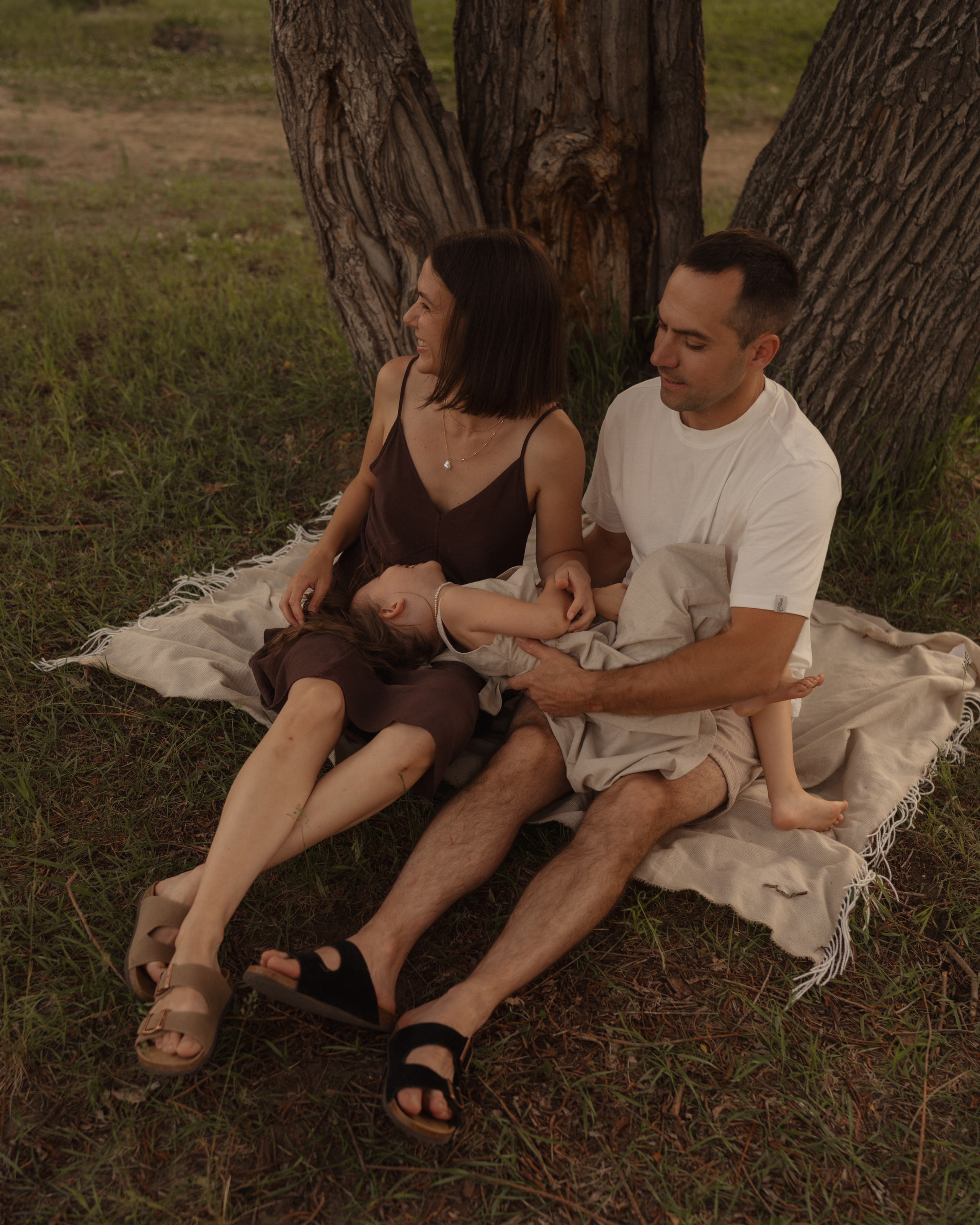 Лена, Артем и Янчик | с. Ленинское. Фотограф в Новосибирске Диана Ильиных