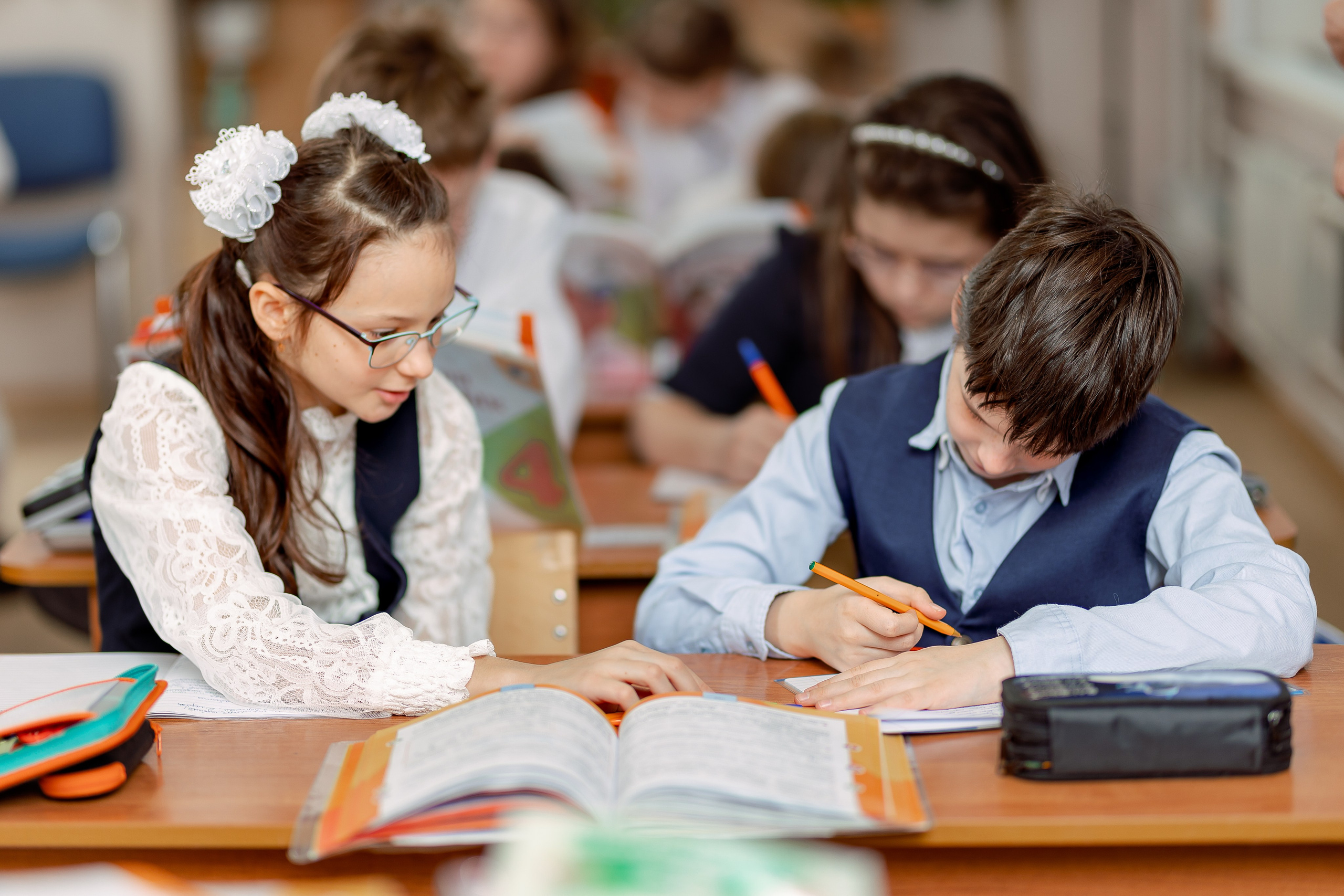 Репортаж на уроках. Семейный и детский фотограф Комина Елена, Власиха, Одинцово